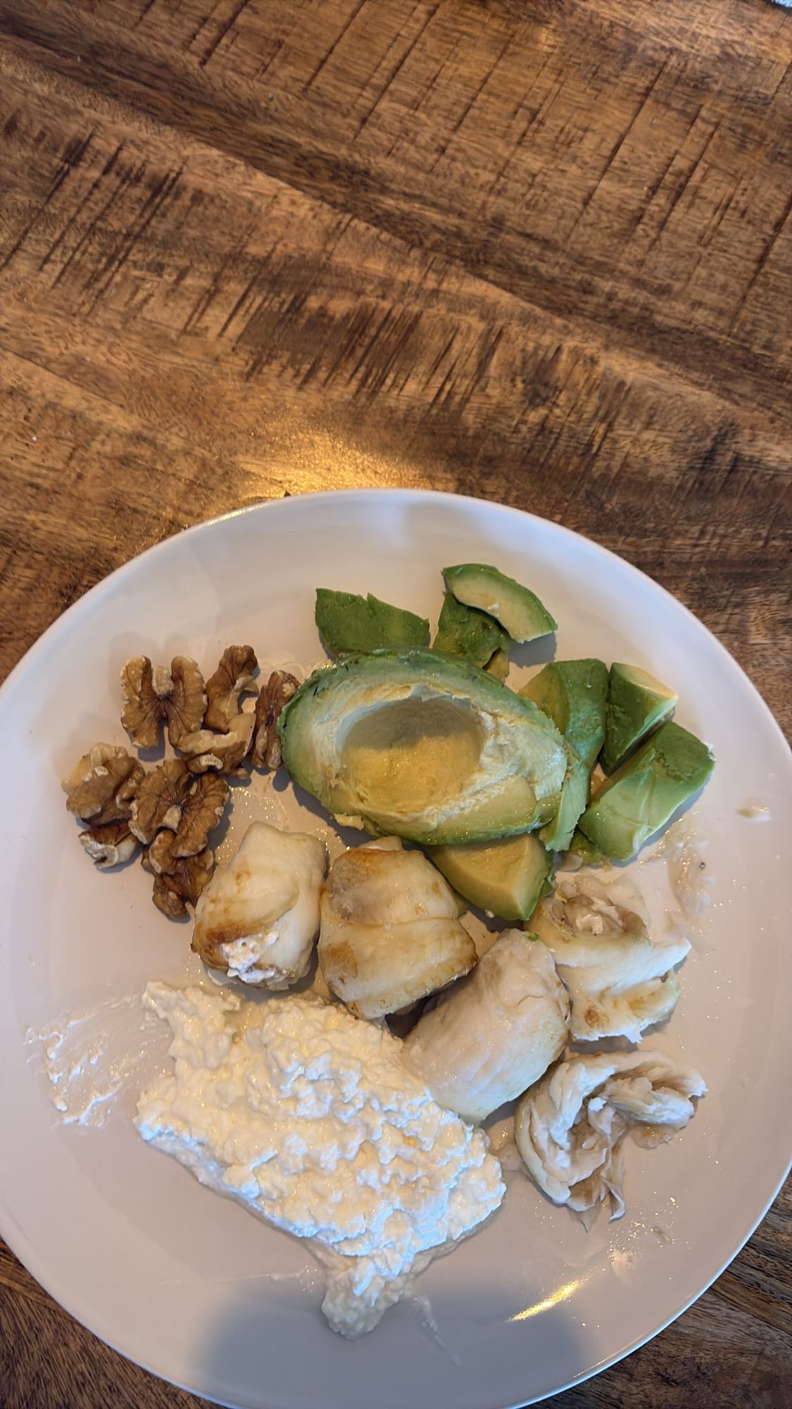 Kabeljauw met avocado