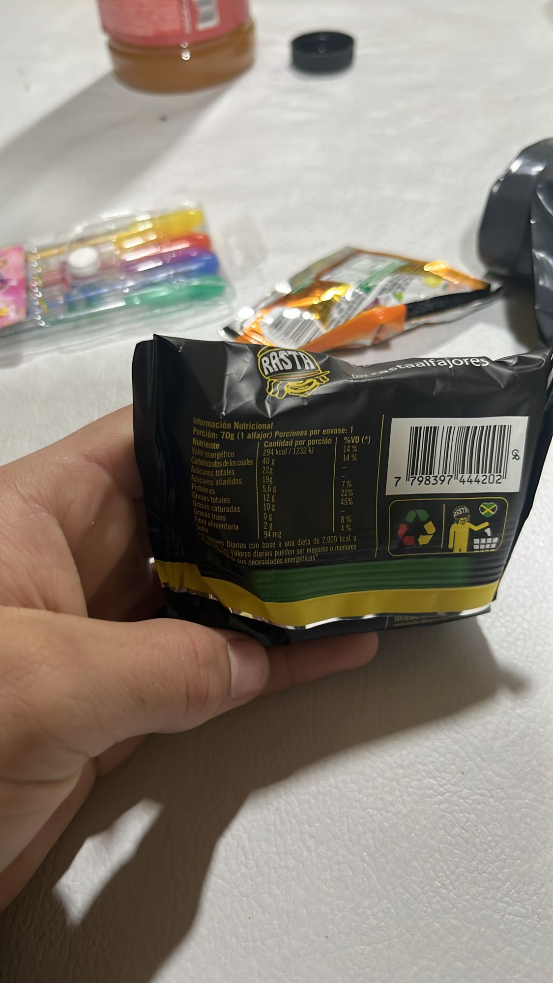 alfajor rasta