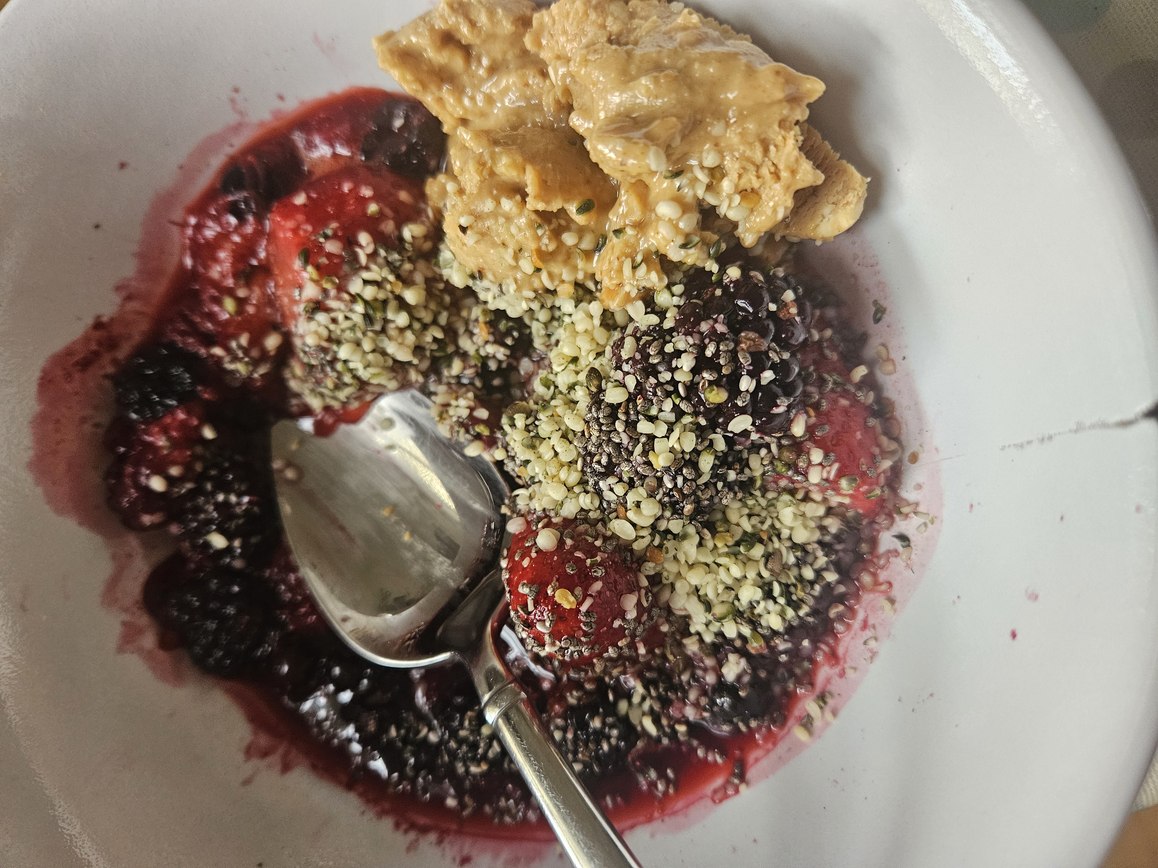 Berry Yogurt Seed Bowl