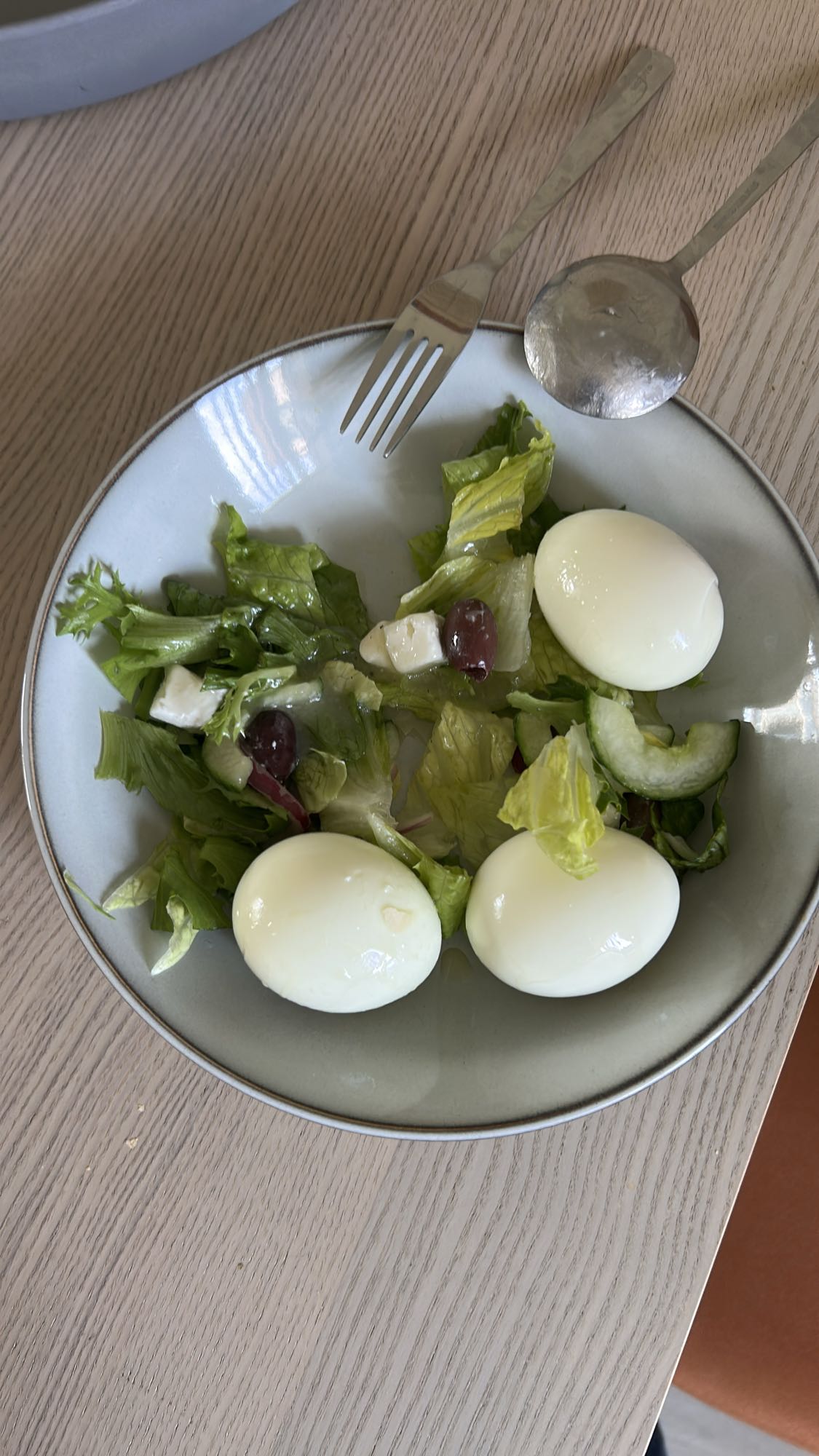 Egg Greek Salad