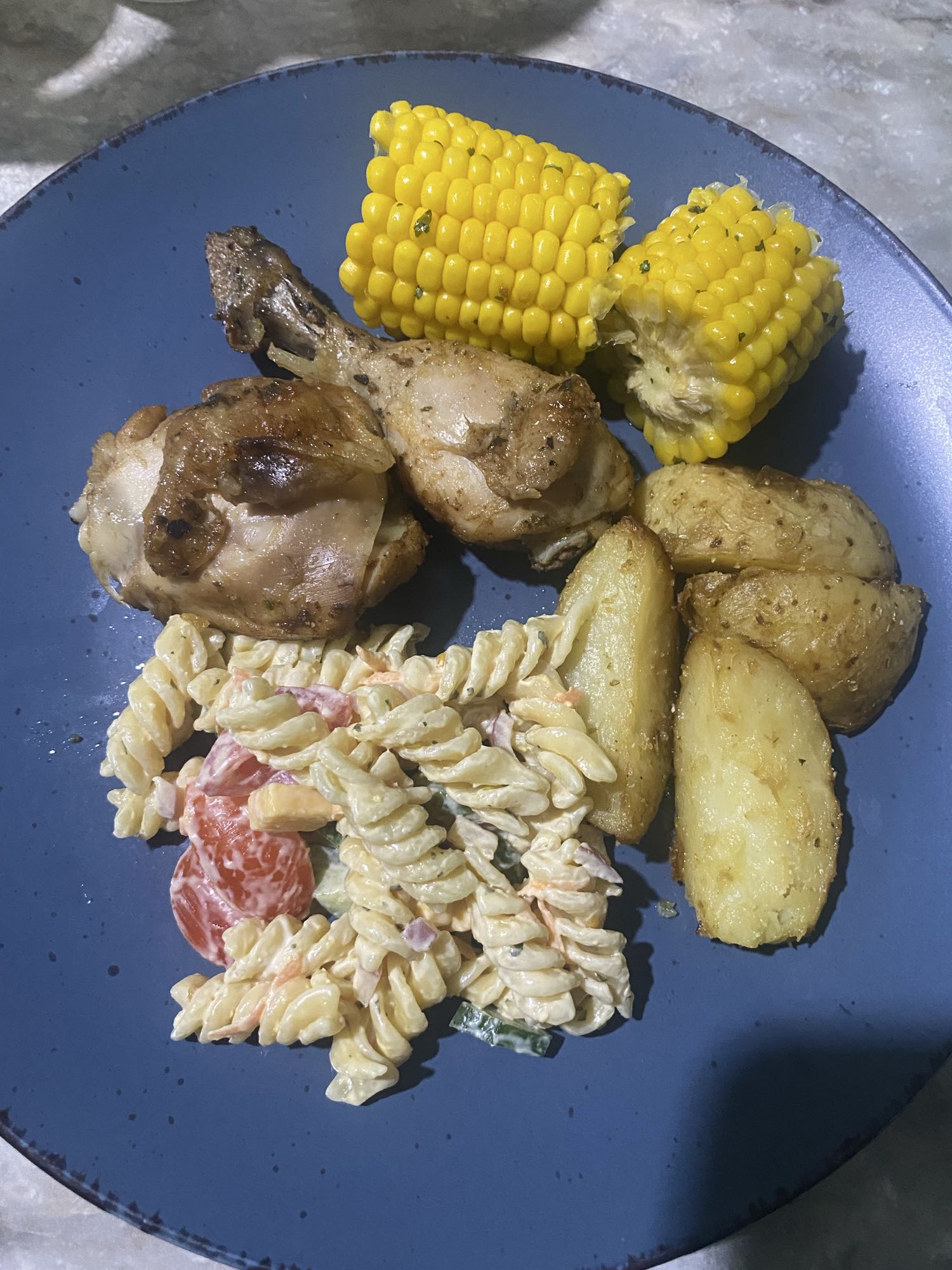 Chicken Corn Plate