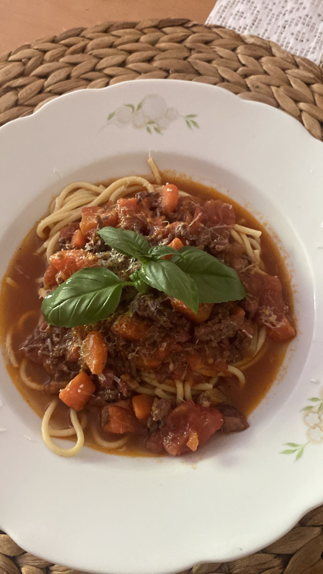 Spaghetti bolognese