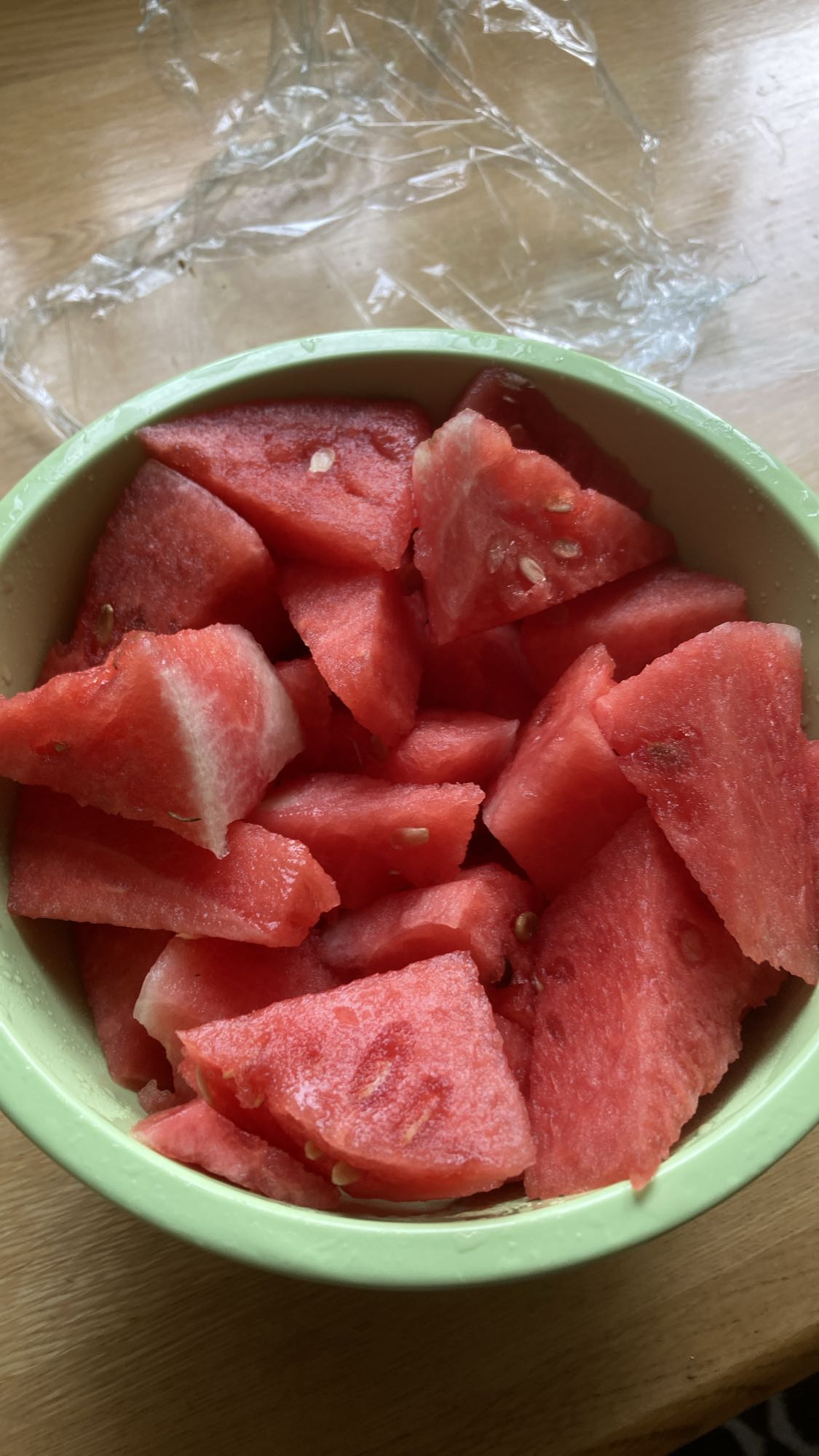 Vattenmelon i skål