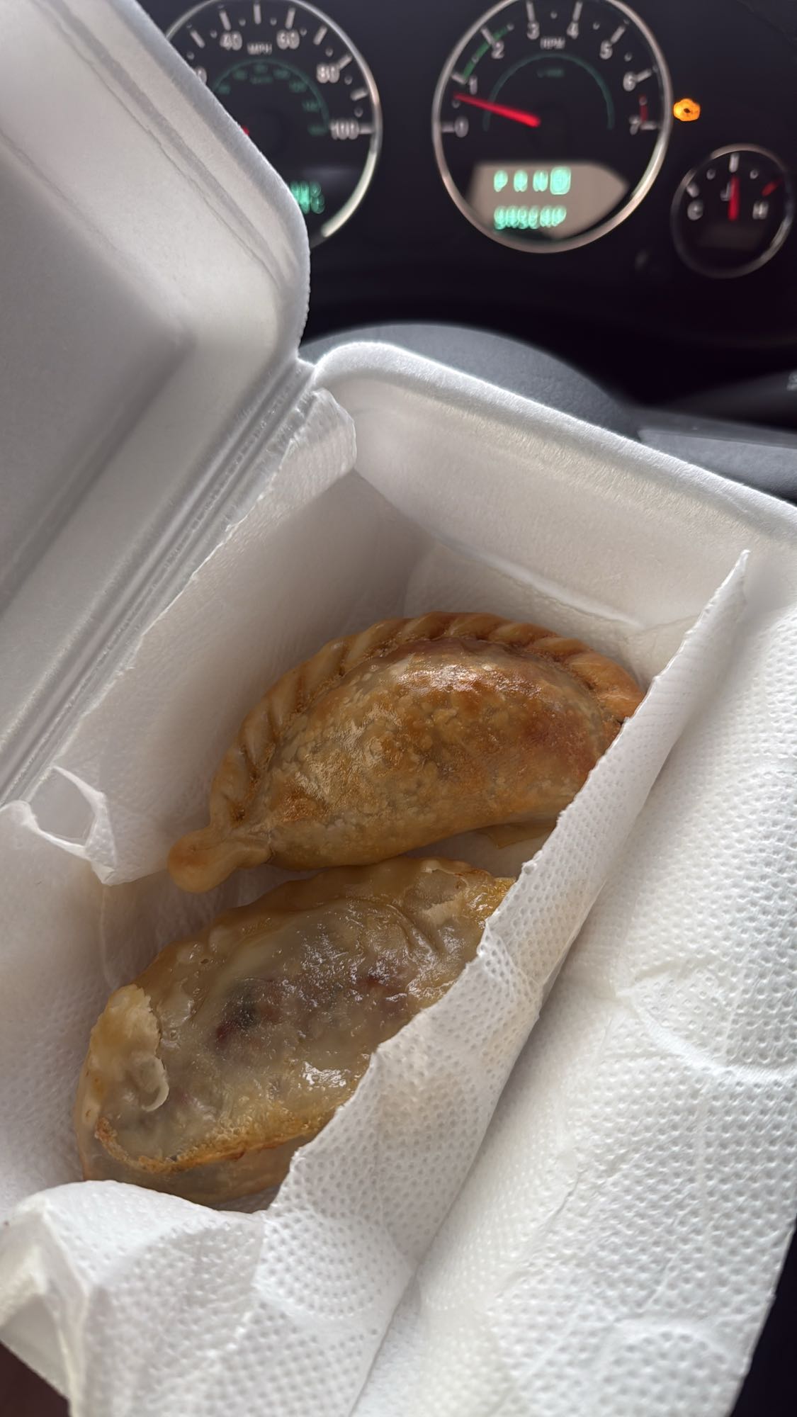 Two Baked Empanadas