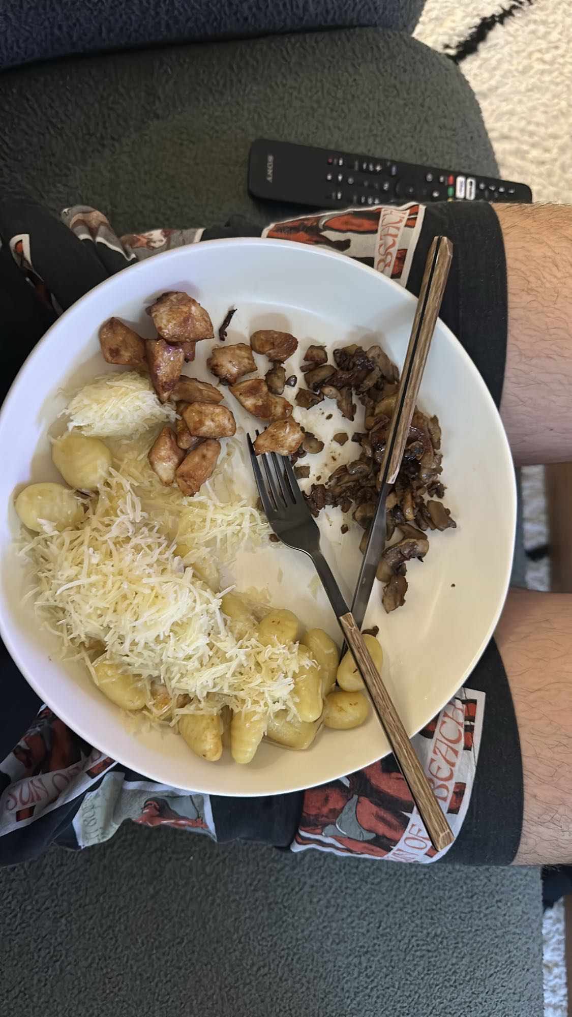 Gnocchis poulet fromage