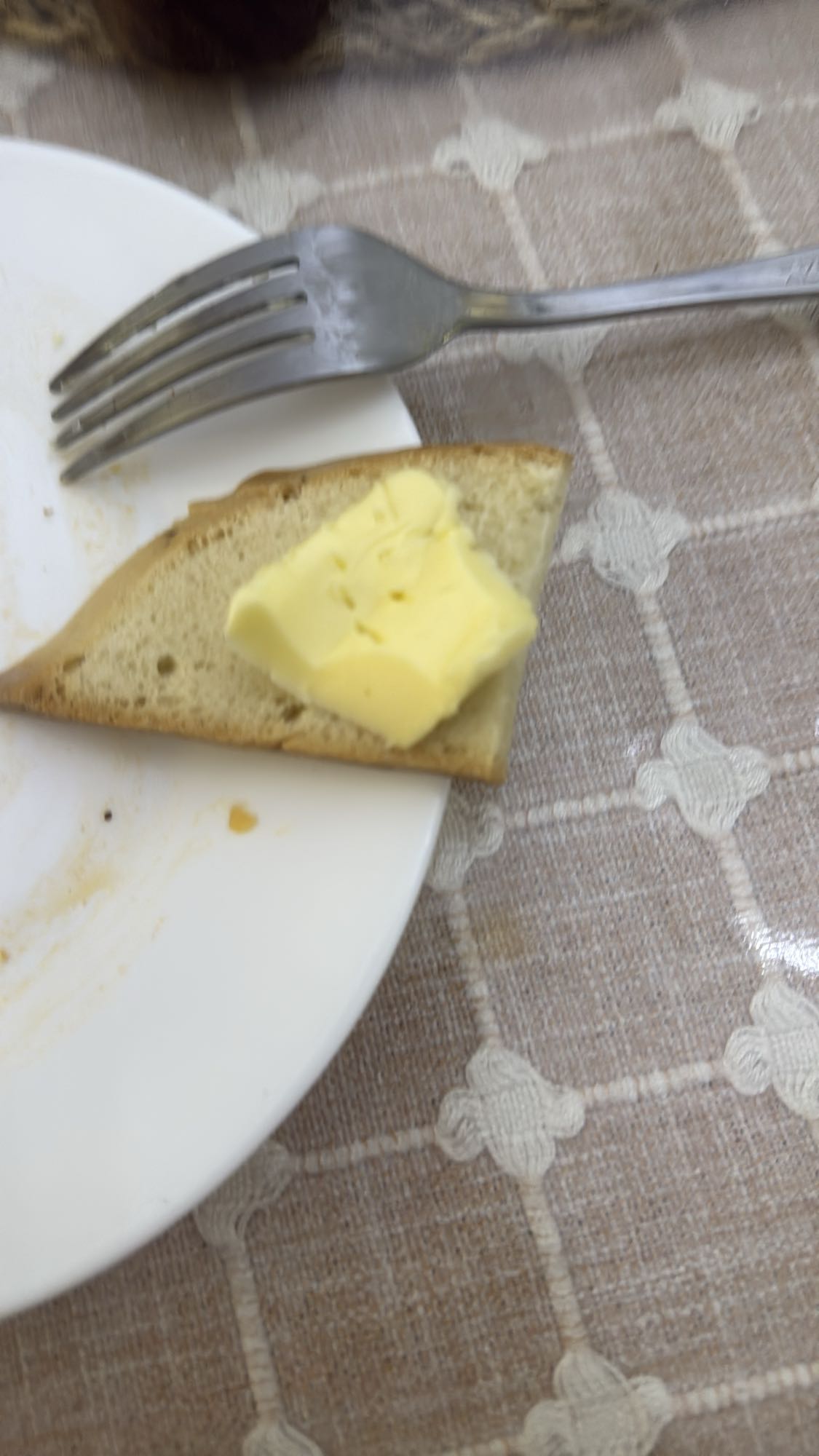 Хлеб с маслом