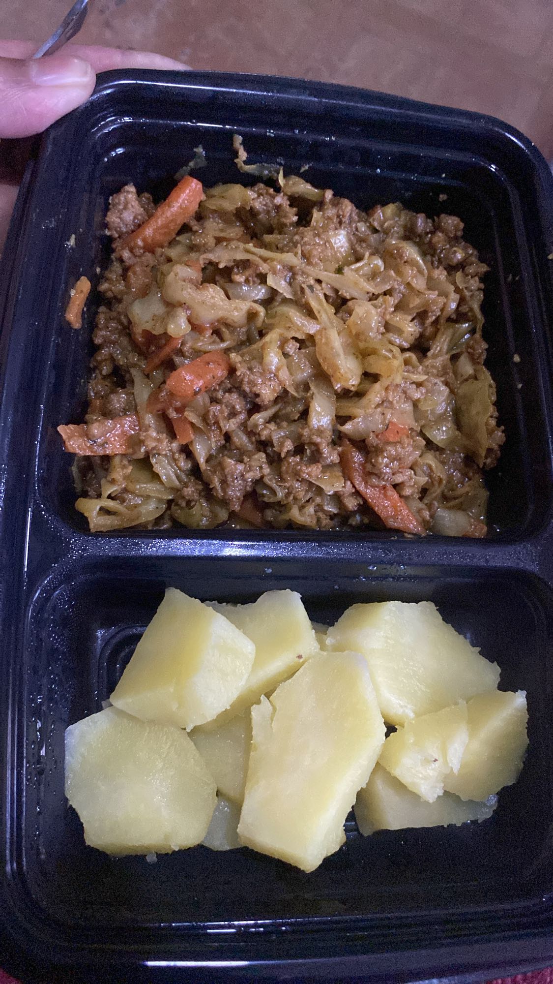 Beef Cabbage Sweet Potatoes