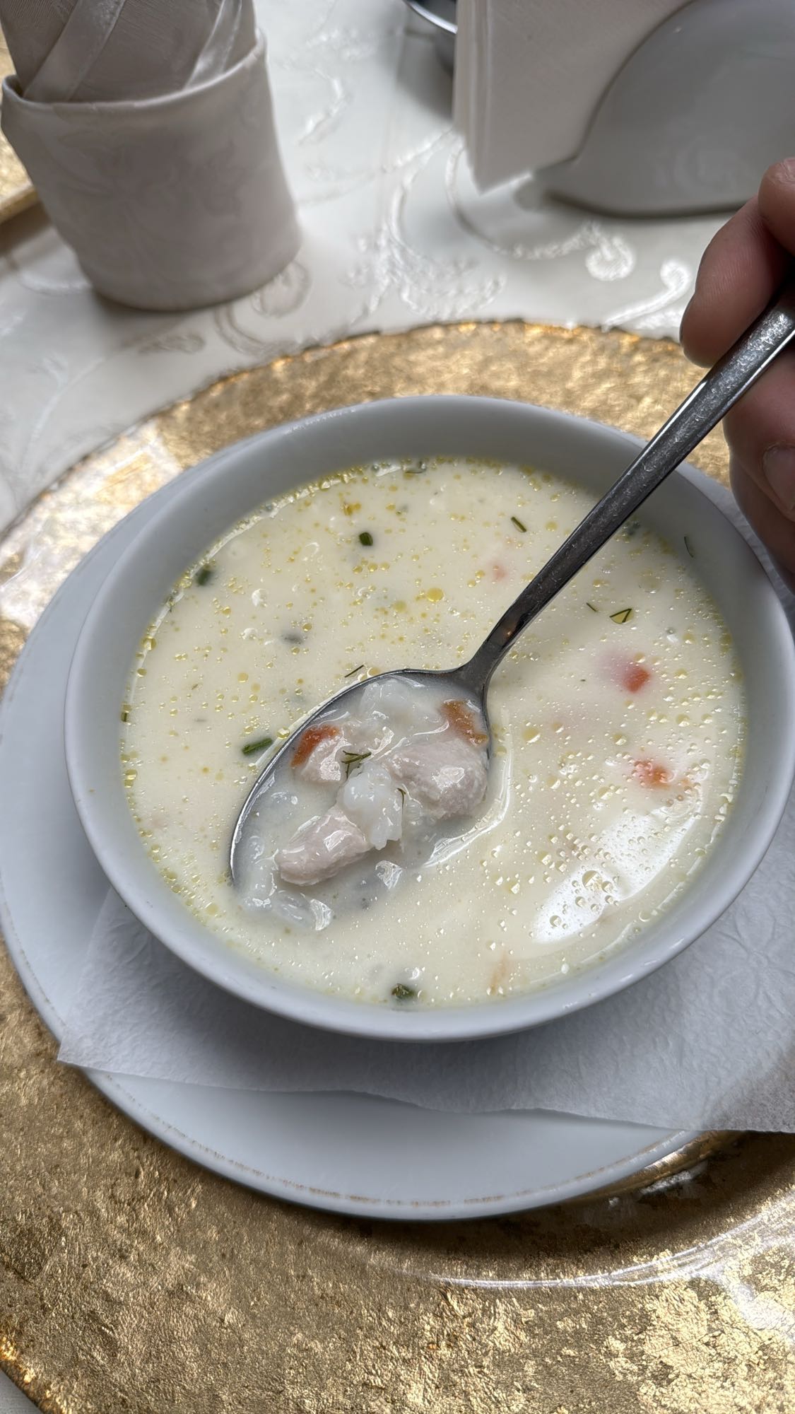 Creamy Chicken Soup