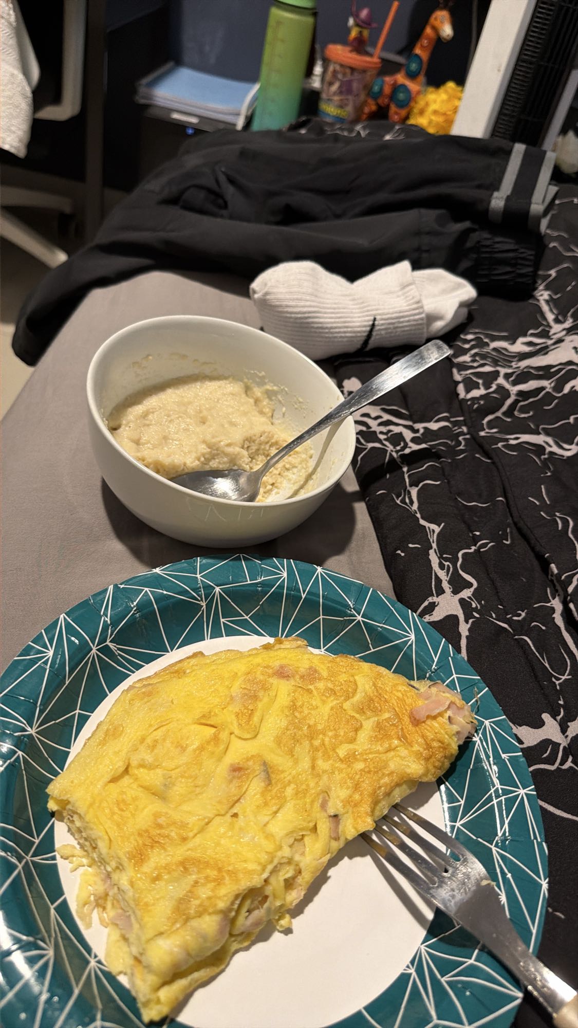 omelet con sémola
