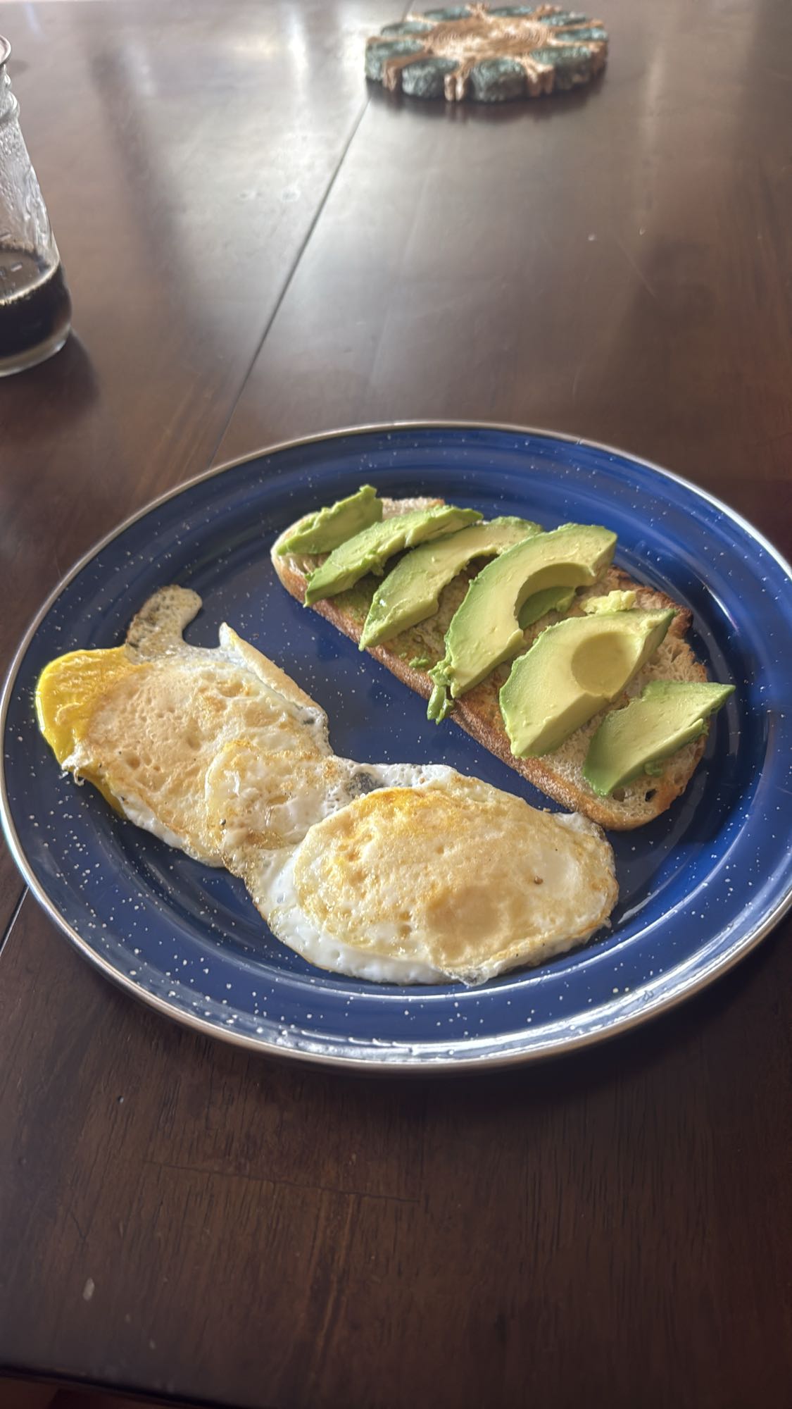 Eggs and Avocado Sourdough Toast
