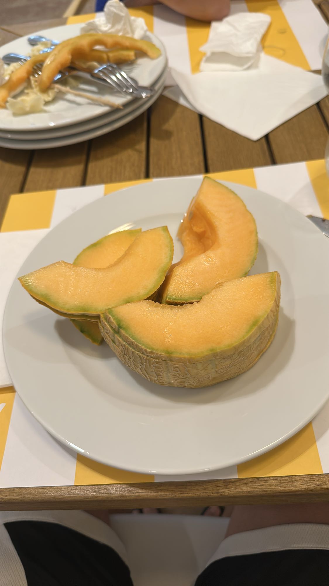 melón en rodajas
