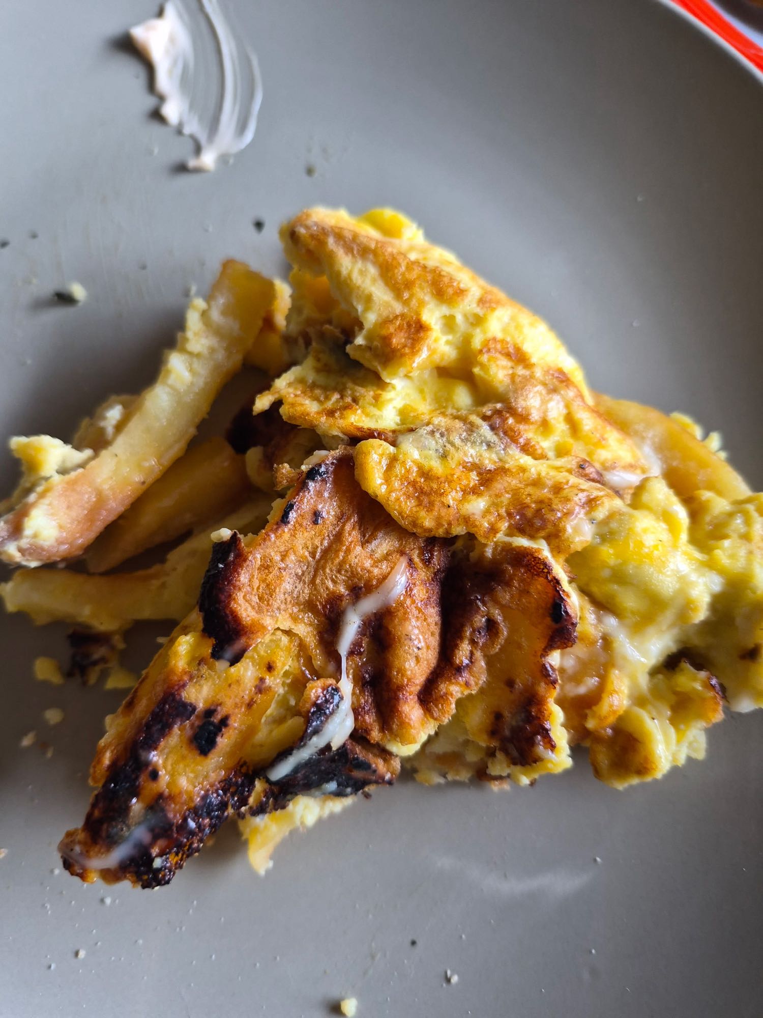 Omelette pommes de terre