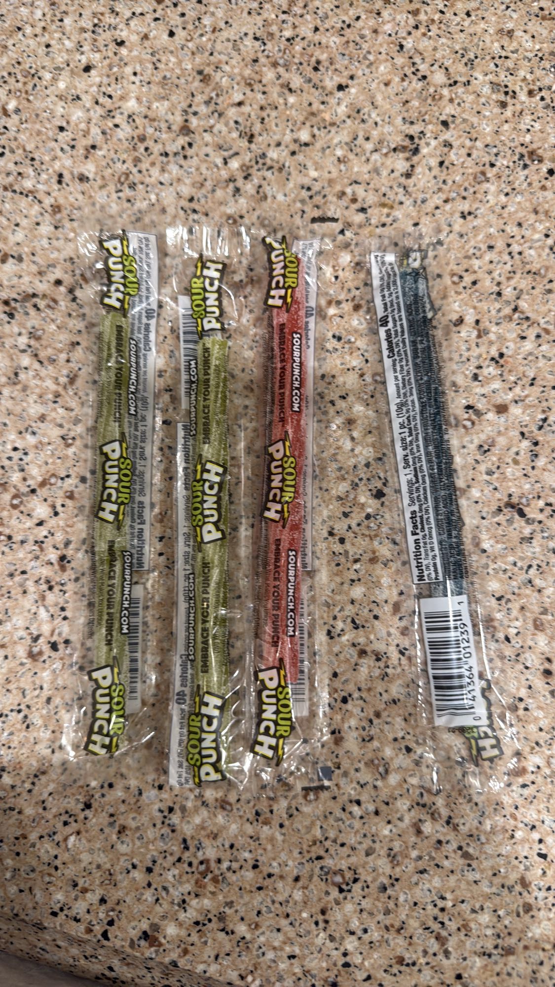 Sour Punch Straws