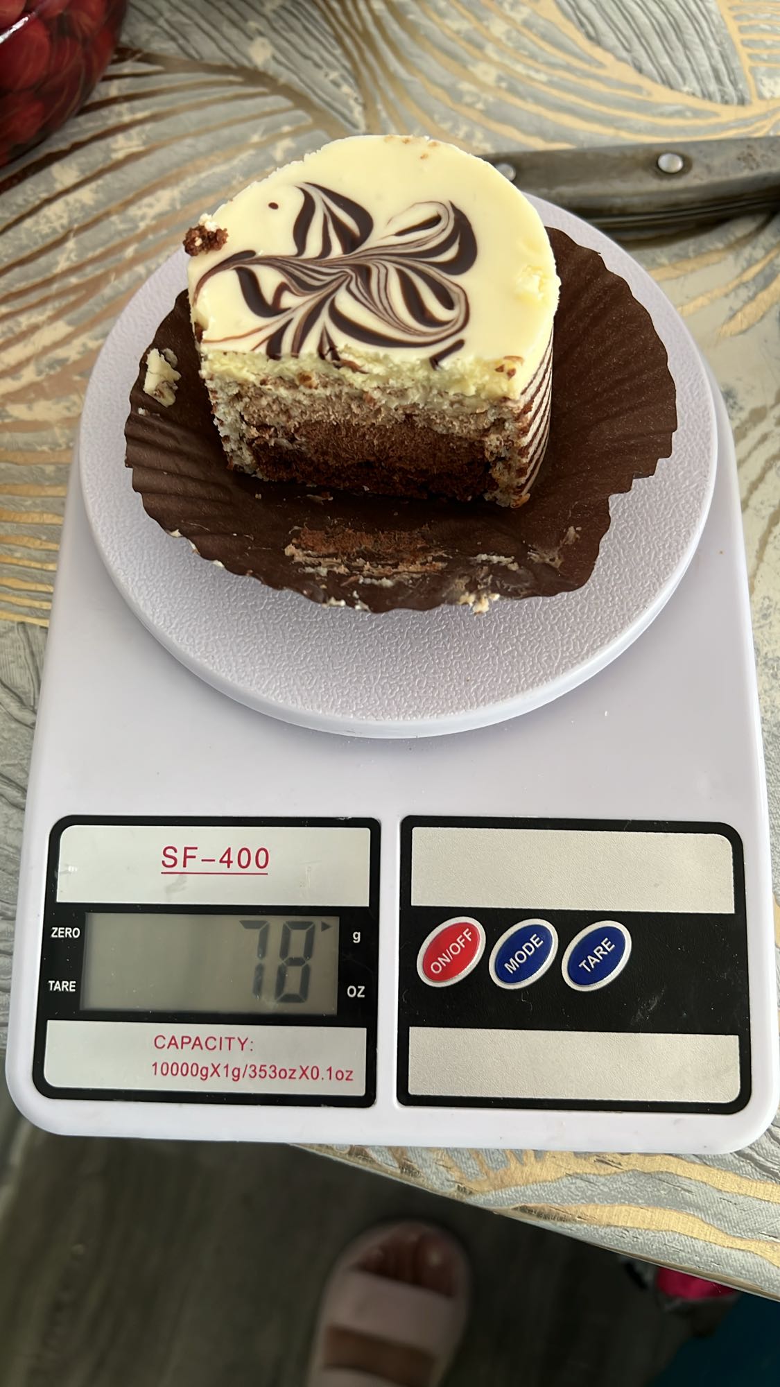 Кусок чизкейка