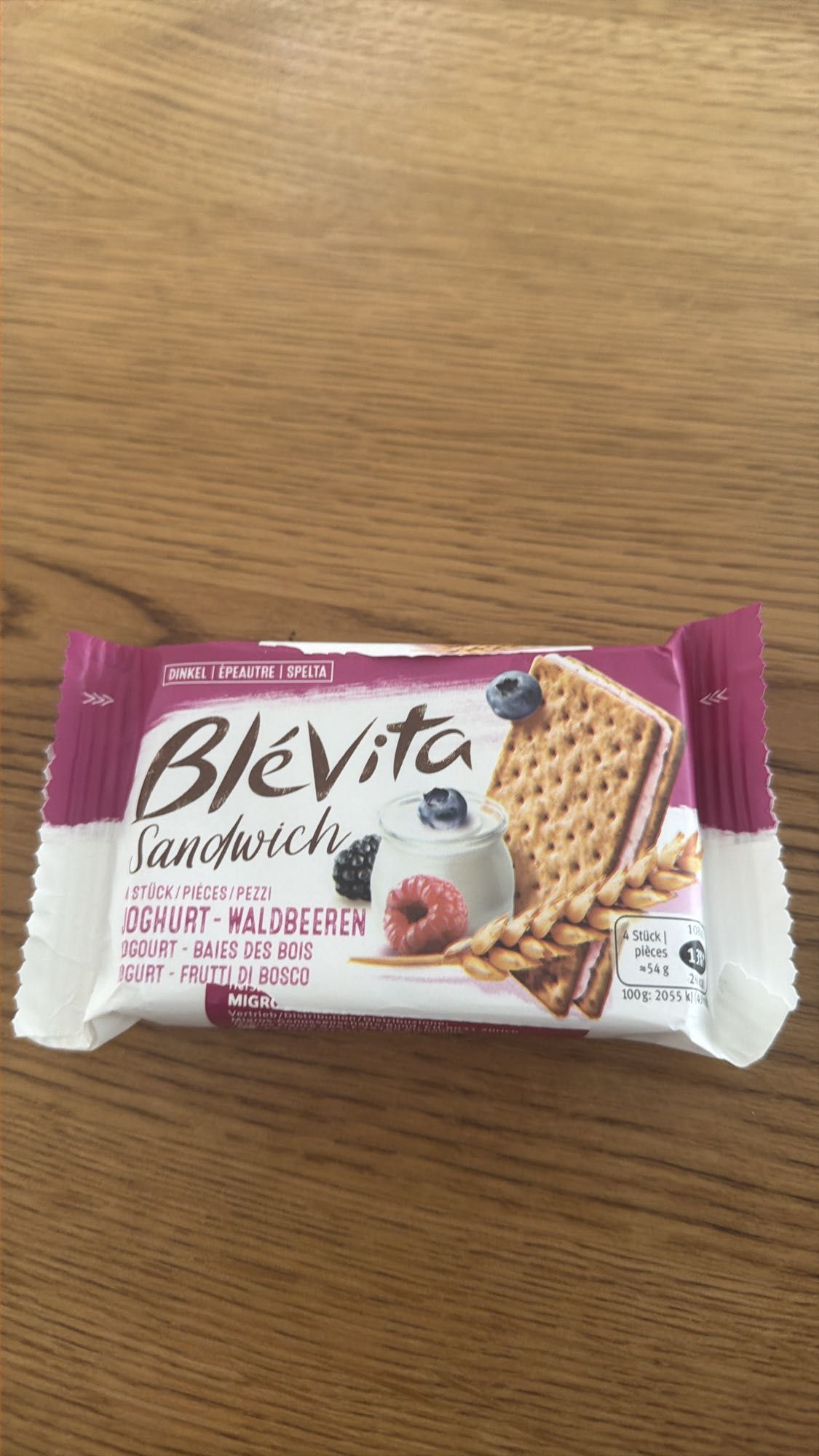 Joghurt-Waldbeeren-Snack