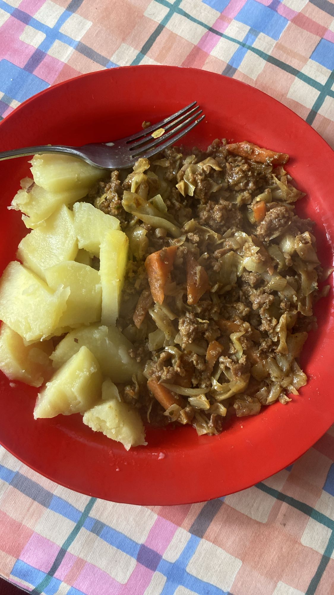 Beef Cabbage Sweet Potatoes