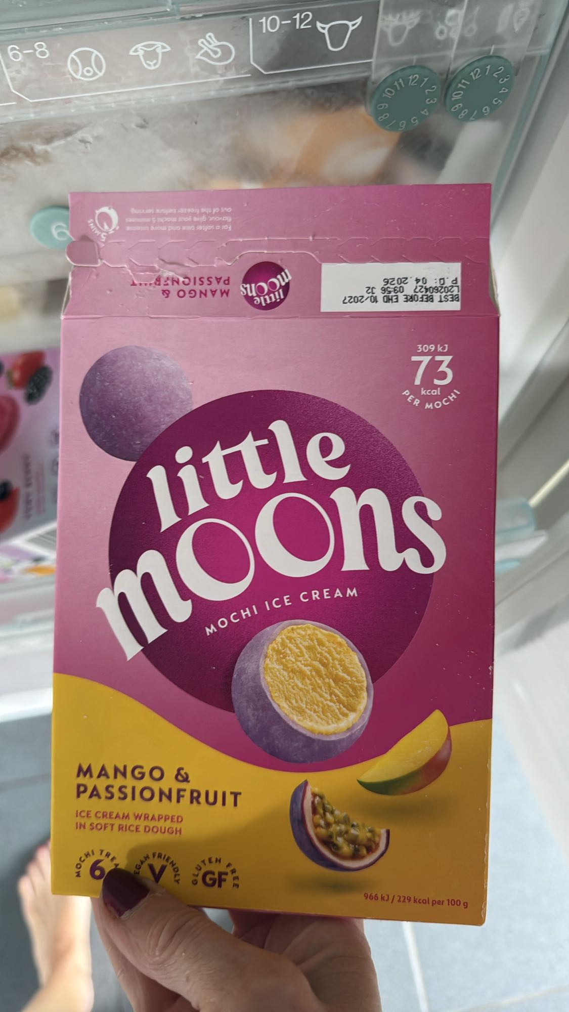 Mango passievrucht mochi