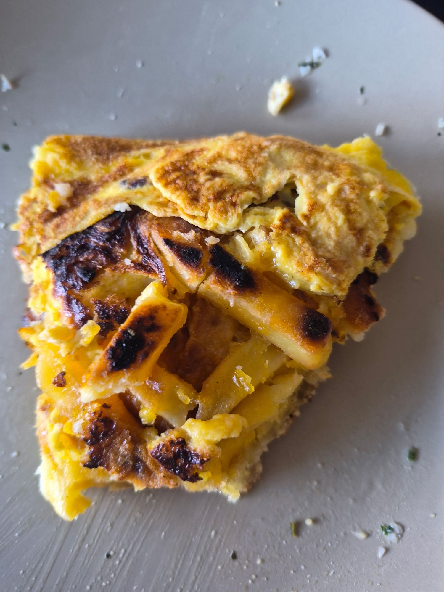 omelette aux pommes