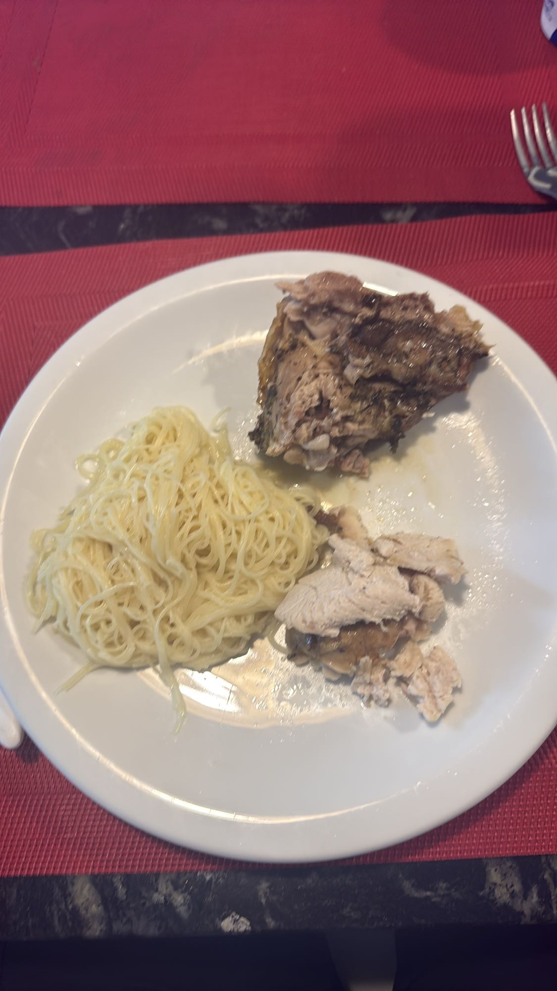 Chicken Pasta Plate