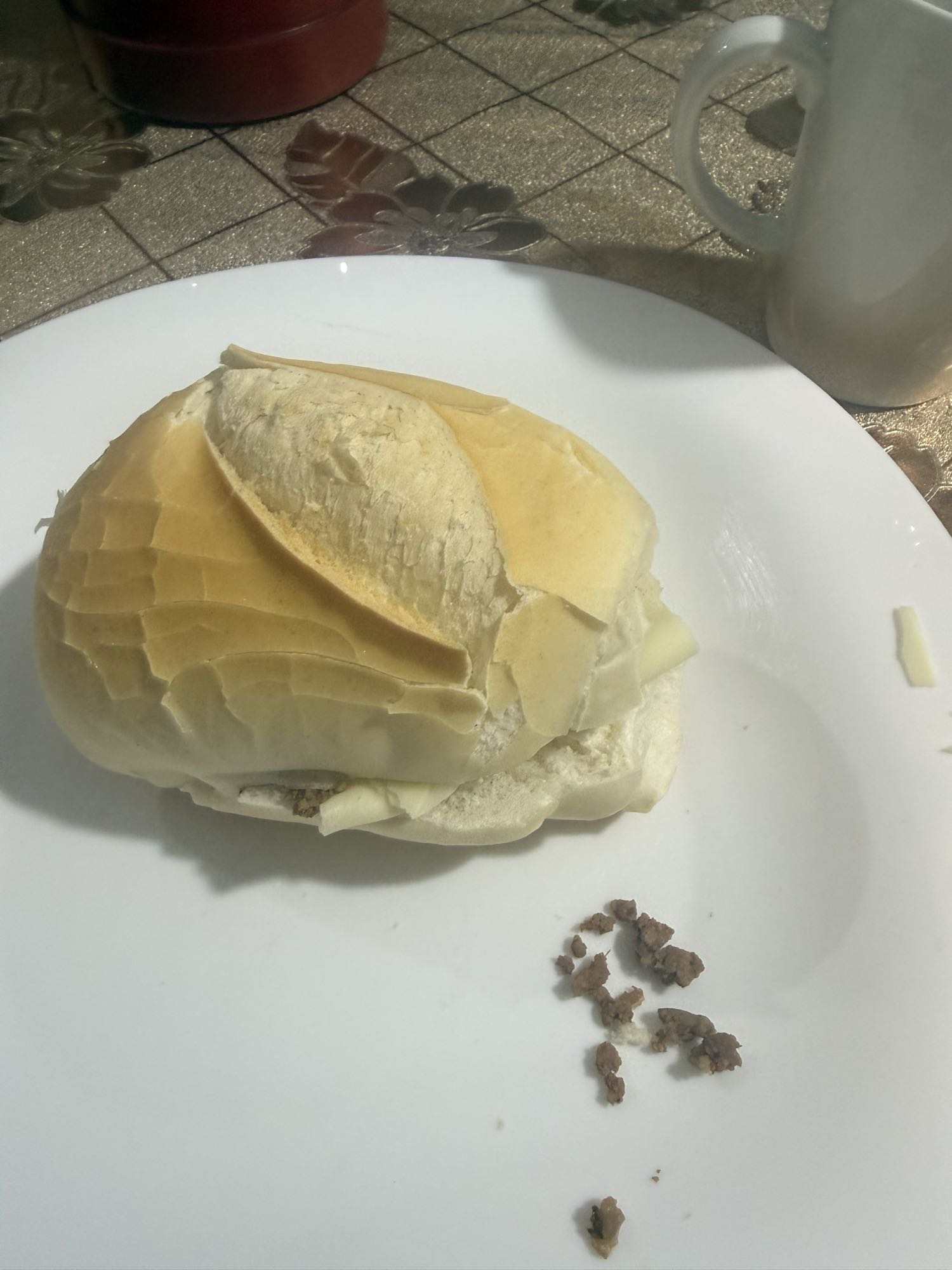 pão com queijo