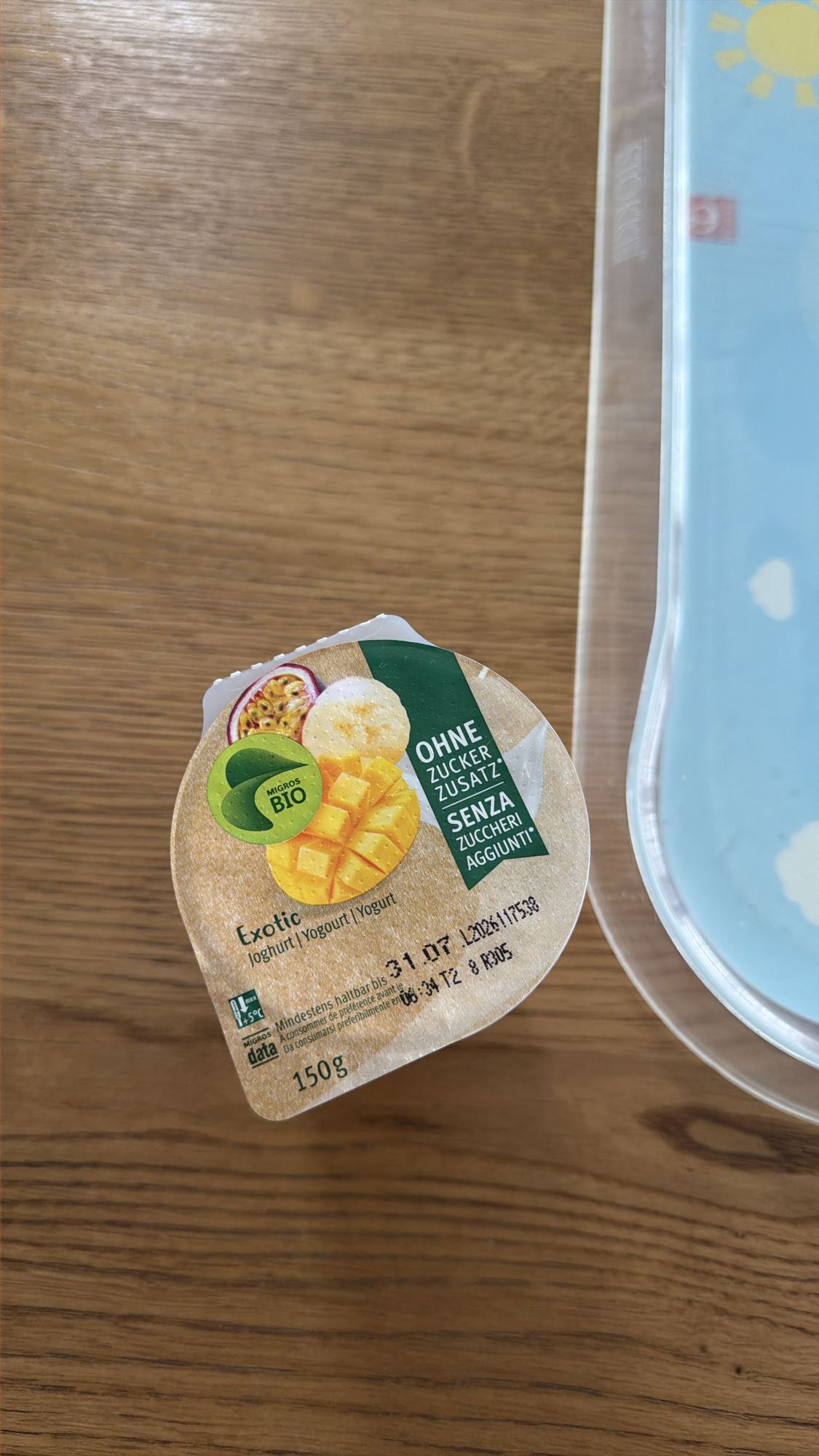 Exotischer Joghurt
