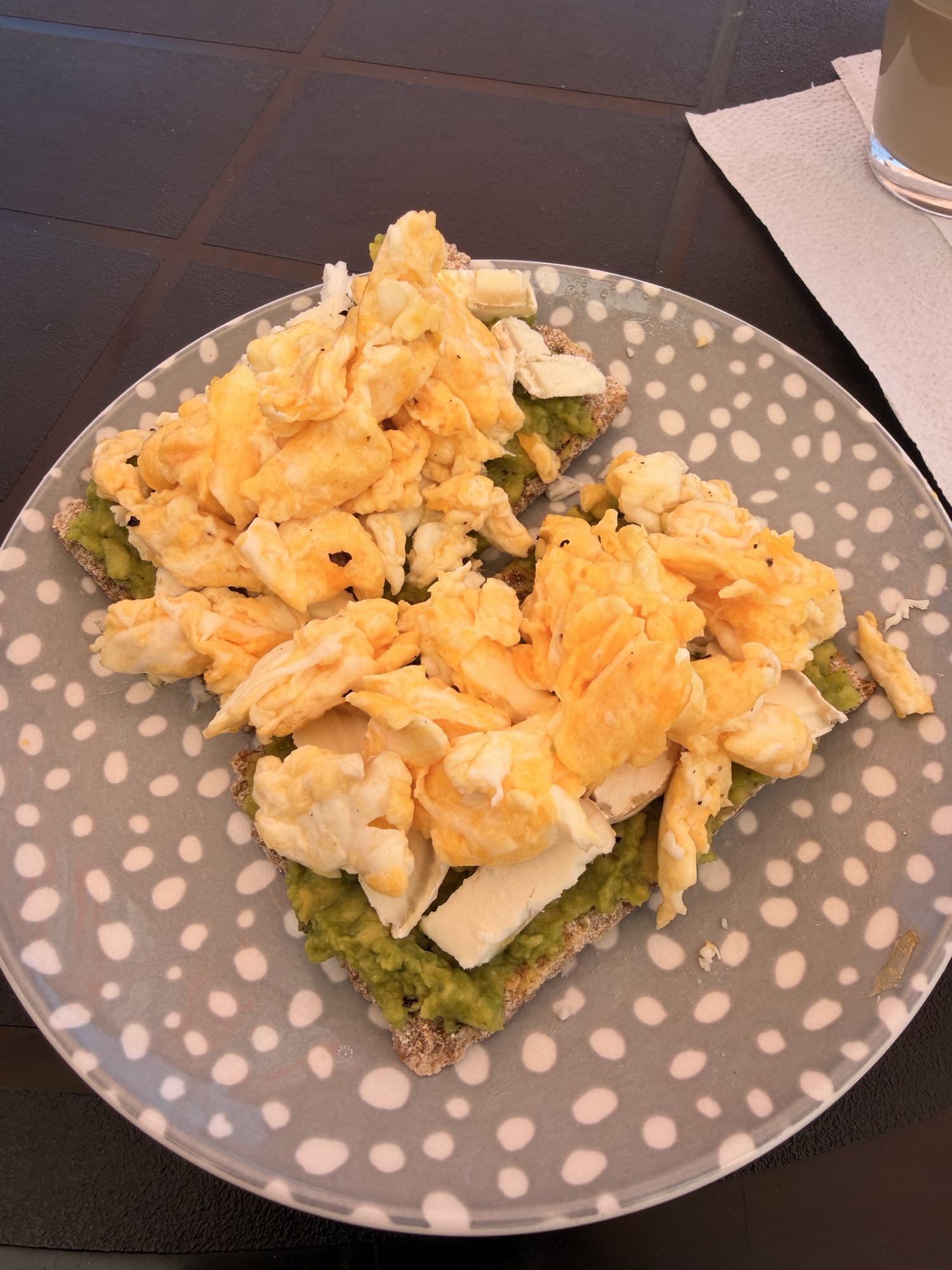 tostadas con huevo