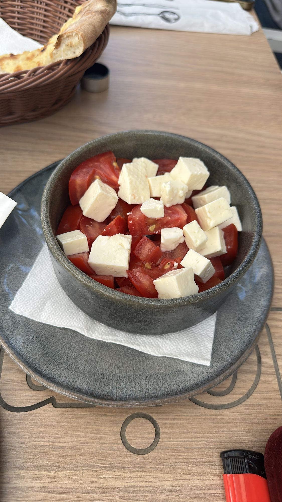 Tomato Feta Salad
