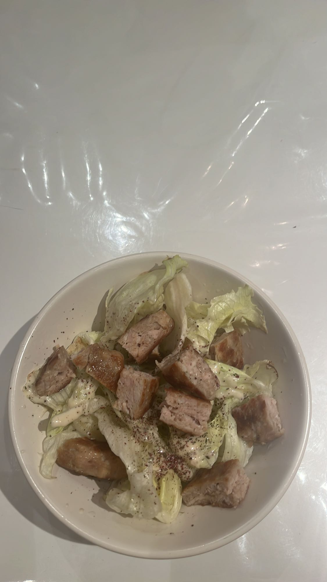 Pork Lettuce Salad