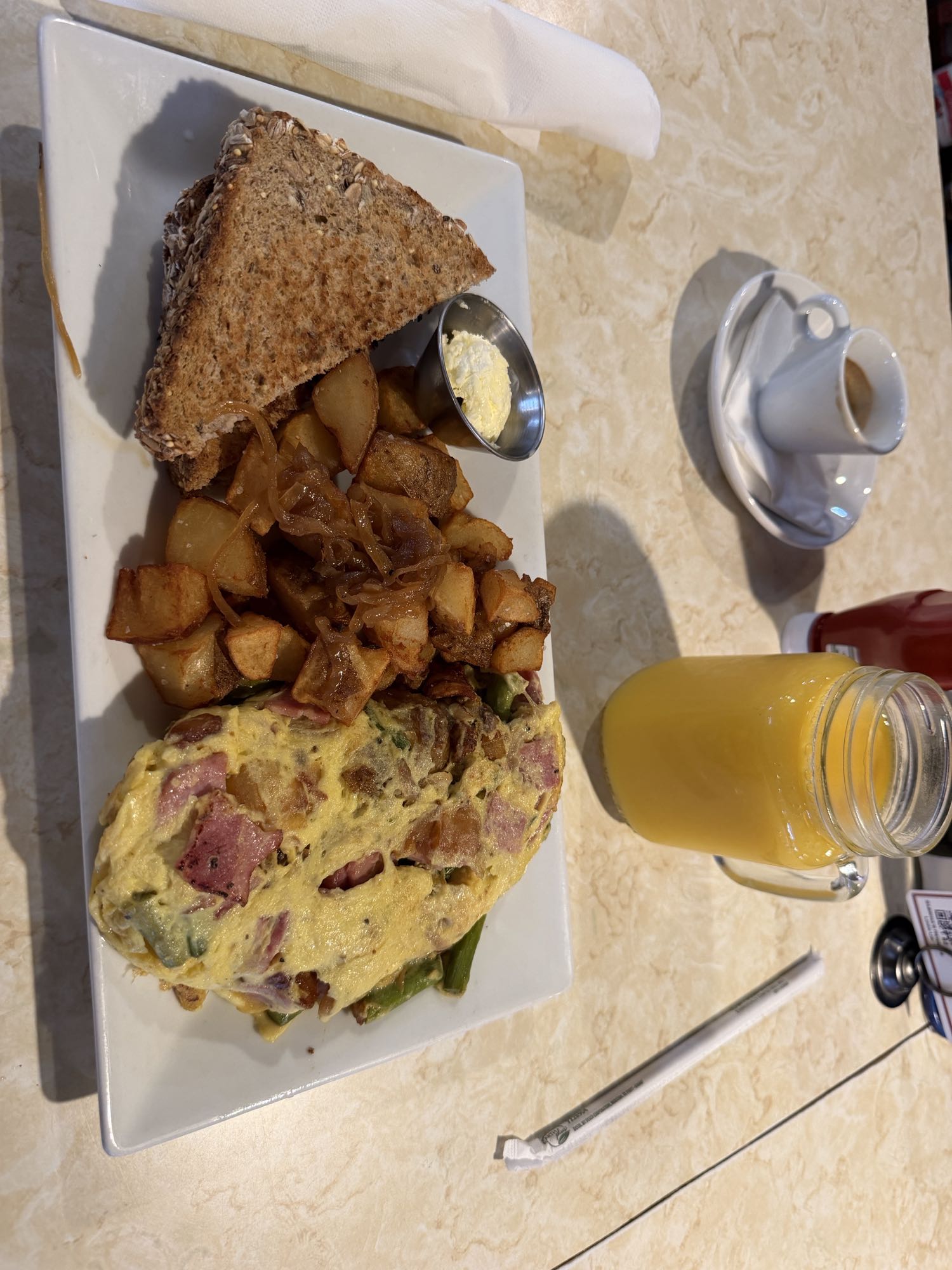 Omelette con patate