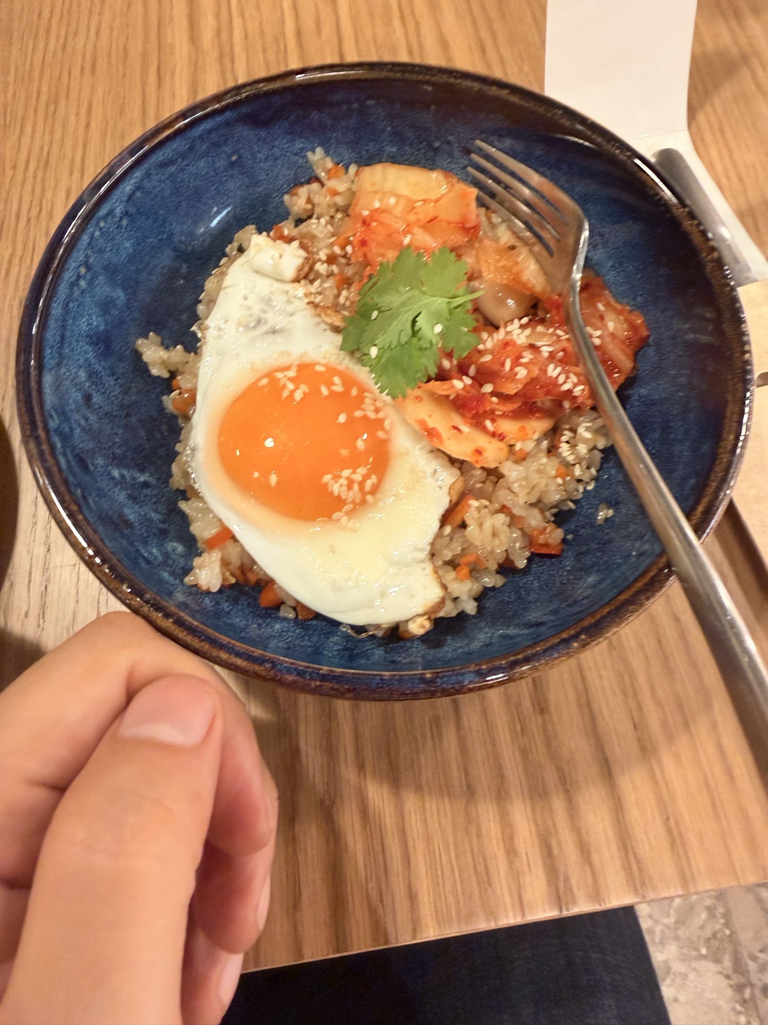 Kimchi Egg Fried Rice