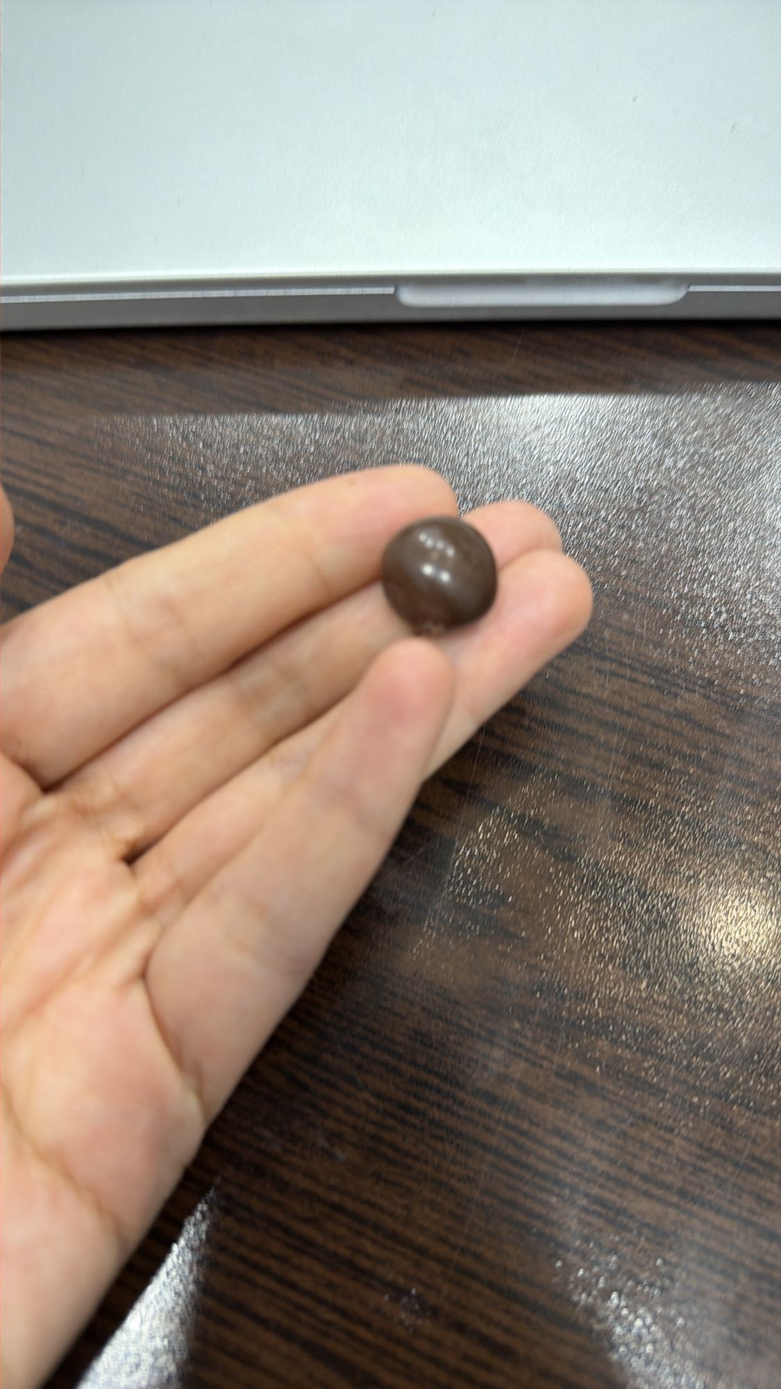 Chocolate Candy with Nut Inside