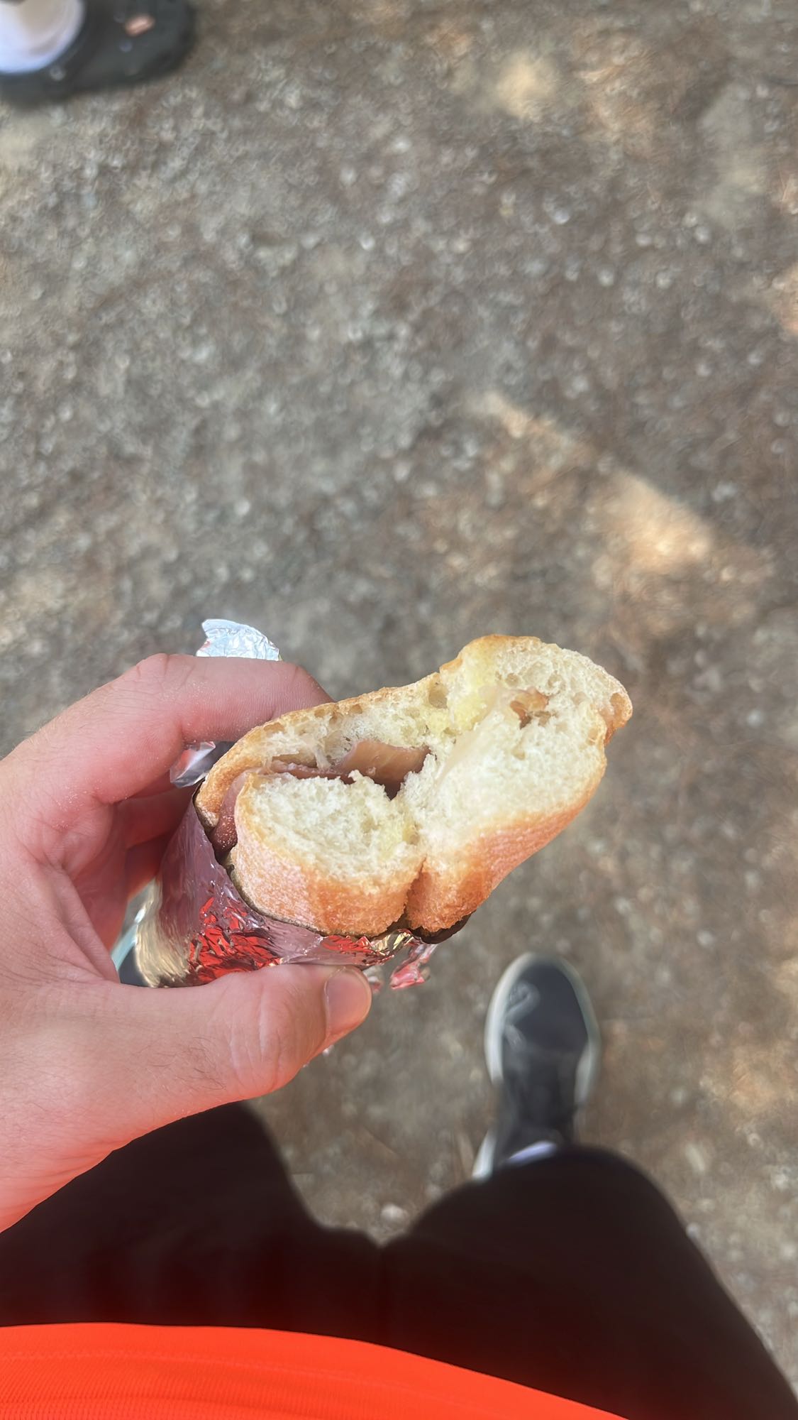 bocadillo de salchicha