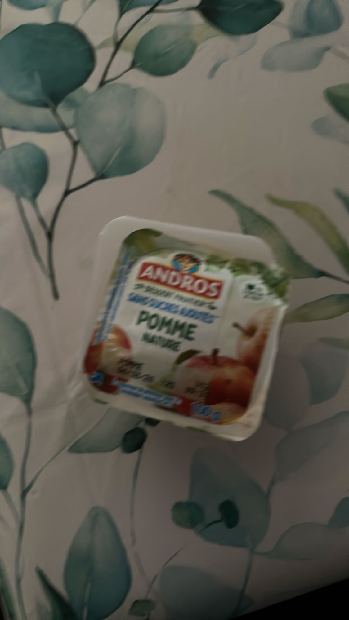 Compote pomme allégée