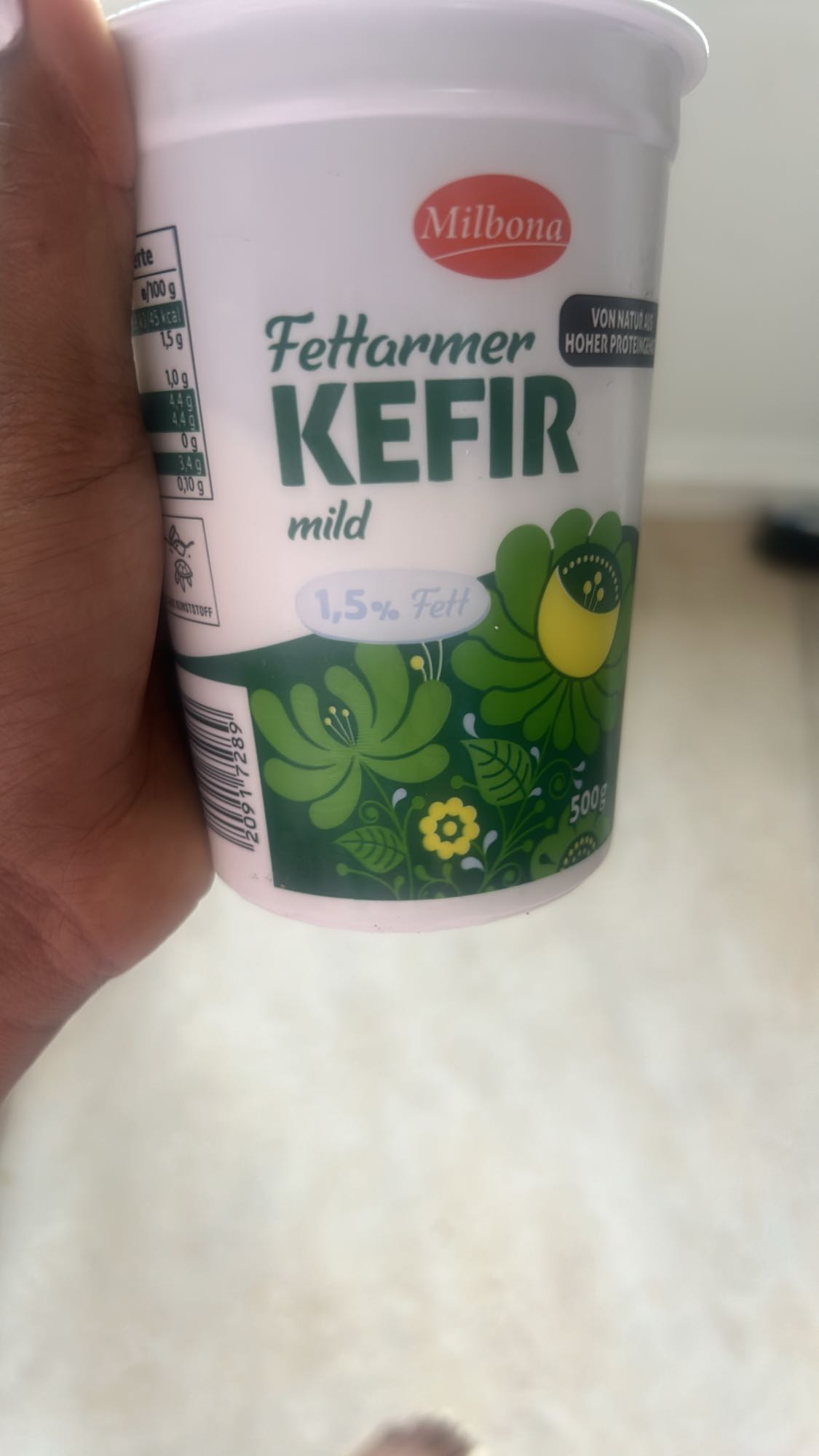 Fettarmer Kefir mild