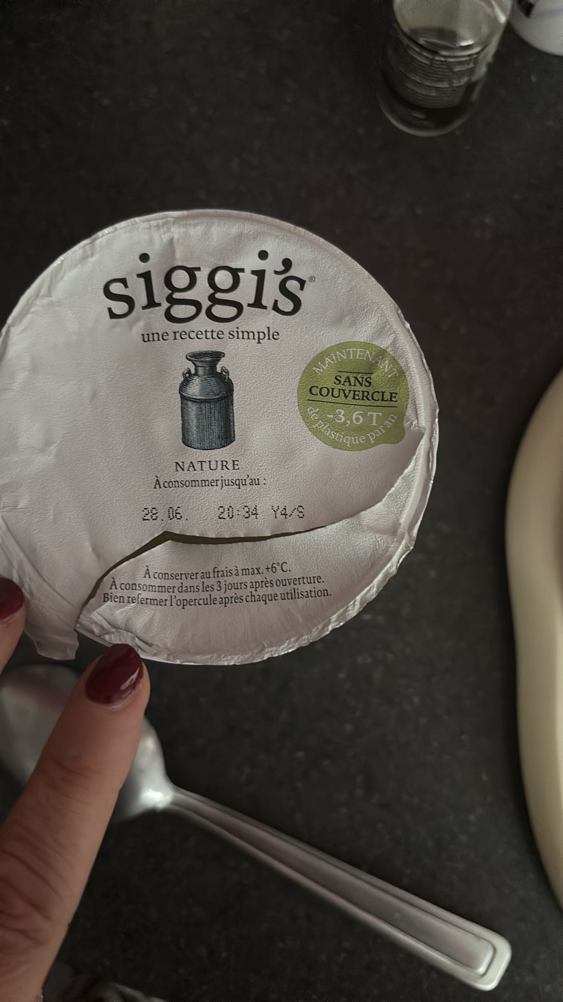yaourt nature siggi's