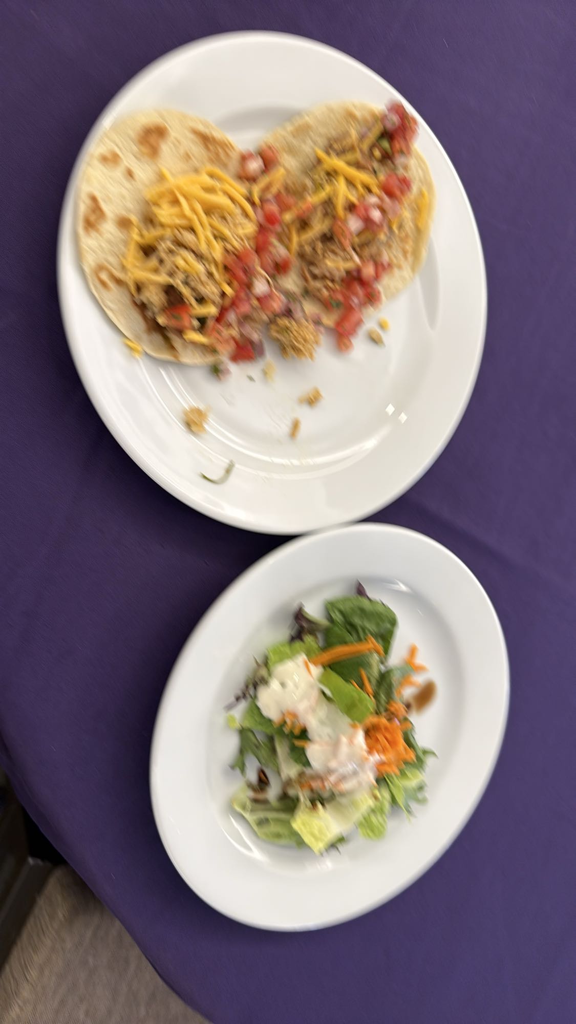 Tacos with Side Salad