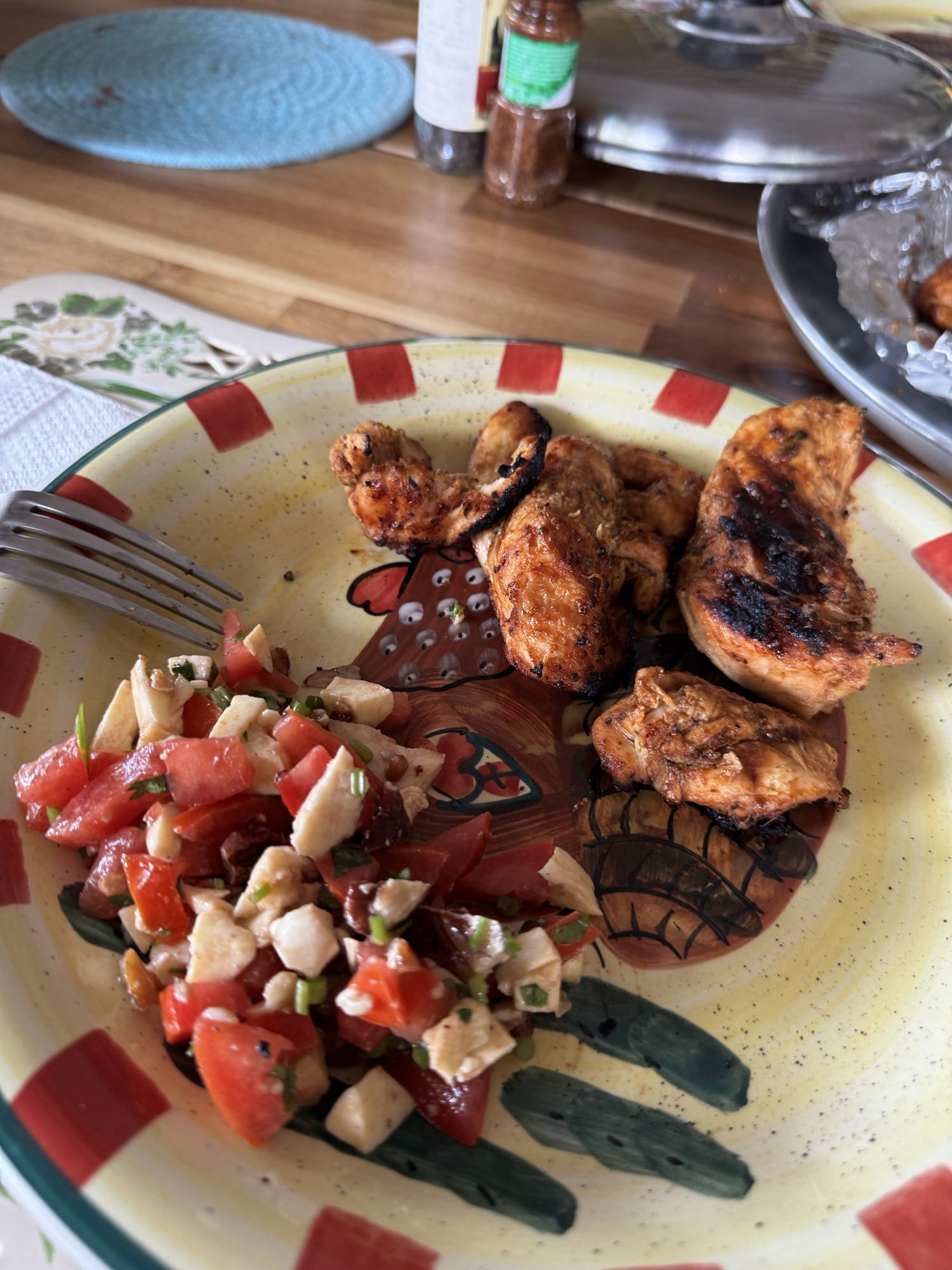 pollo a la parrilla