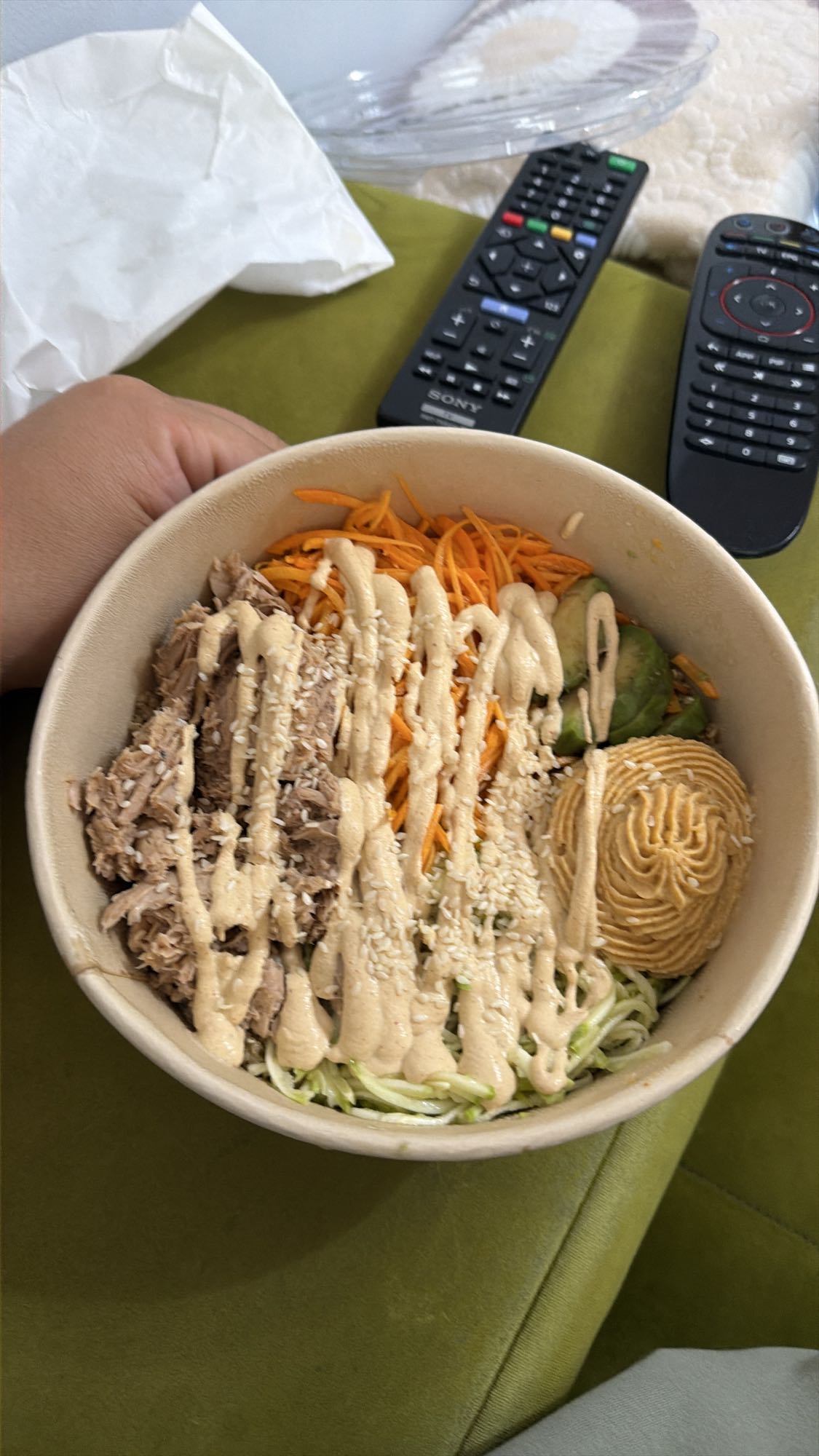 Tuna Veggie Bowl