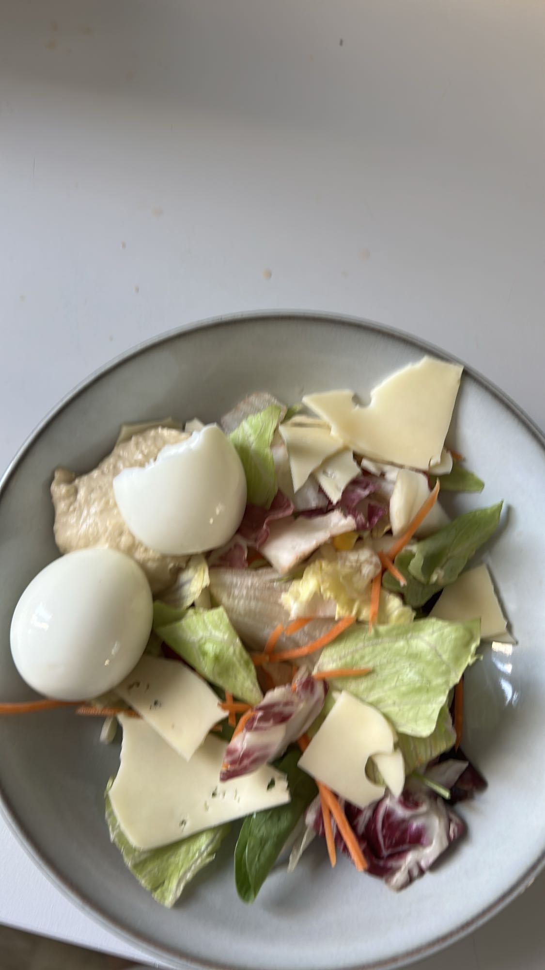 Egg Cheese Salad