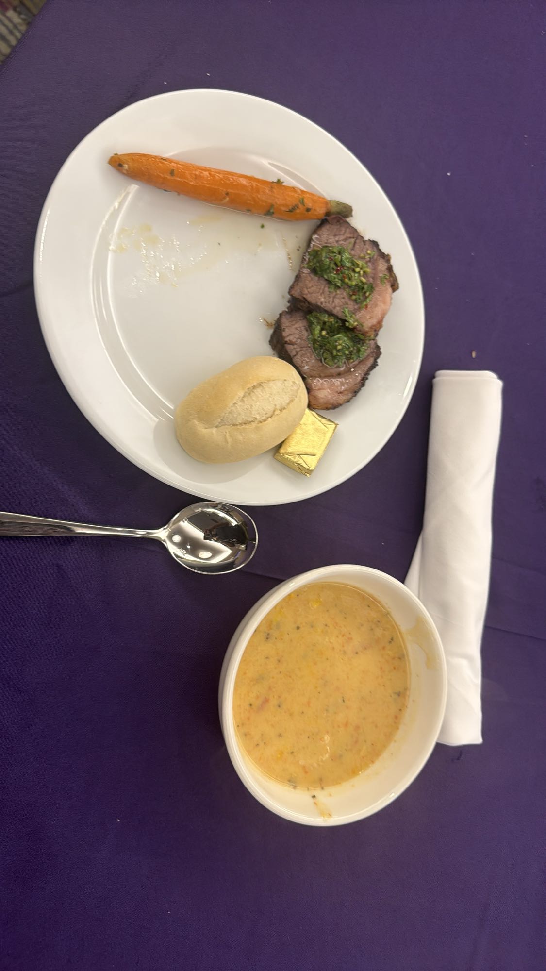 Beef Carrot Roll Soup