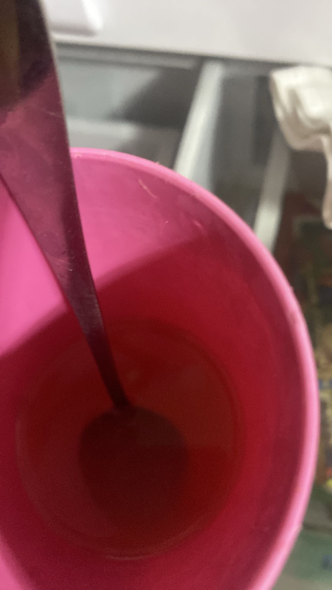 bebida roja dulce