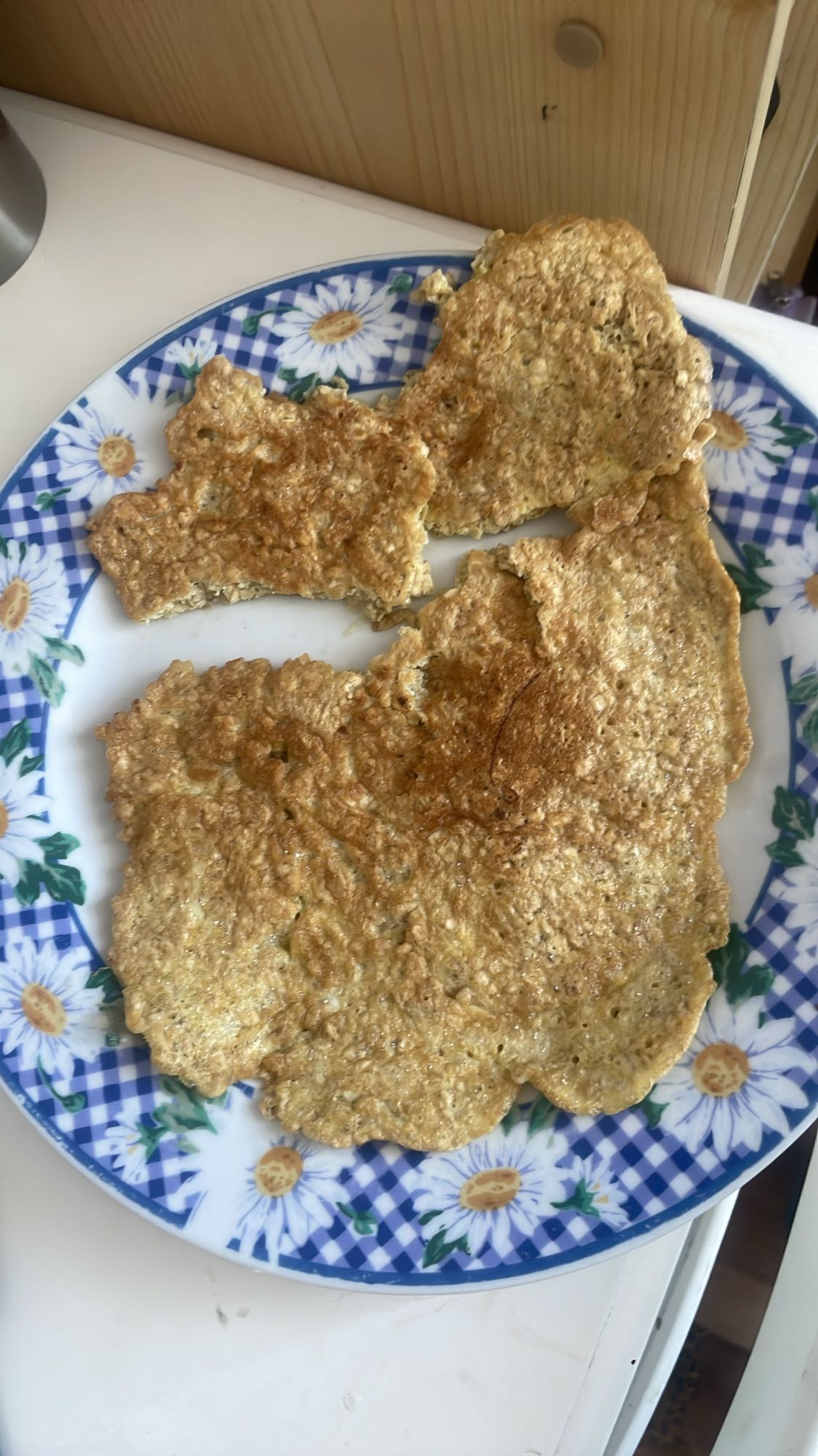 Omelette aux flocons d’avoine