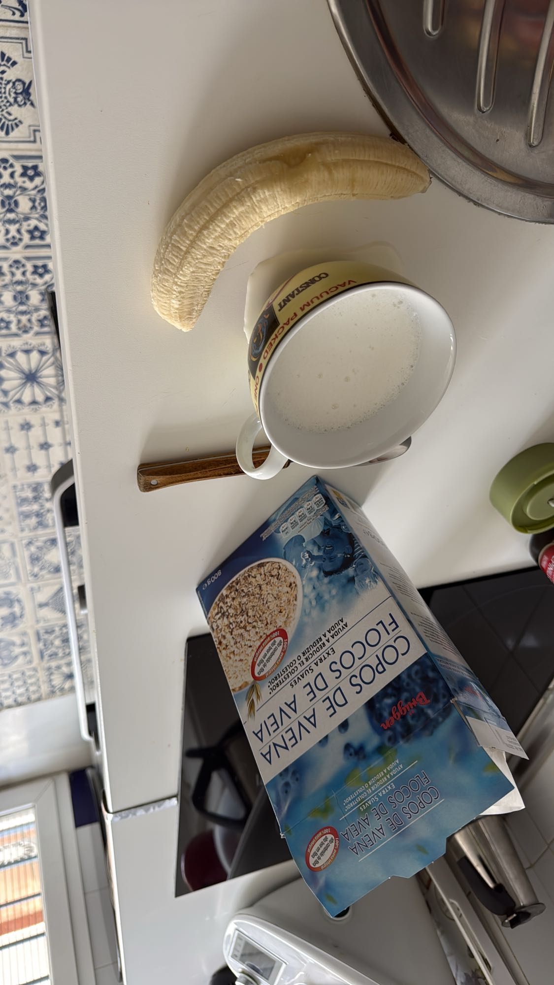 avena con plátano
