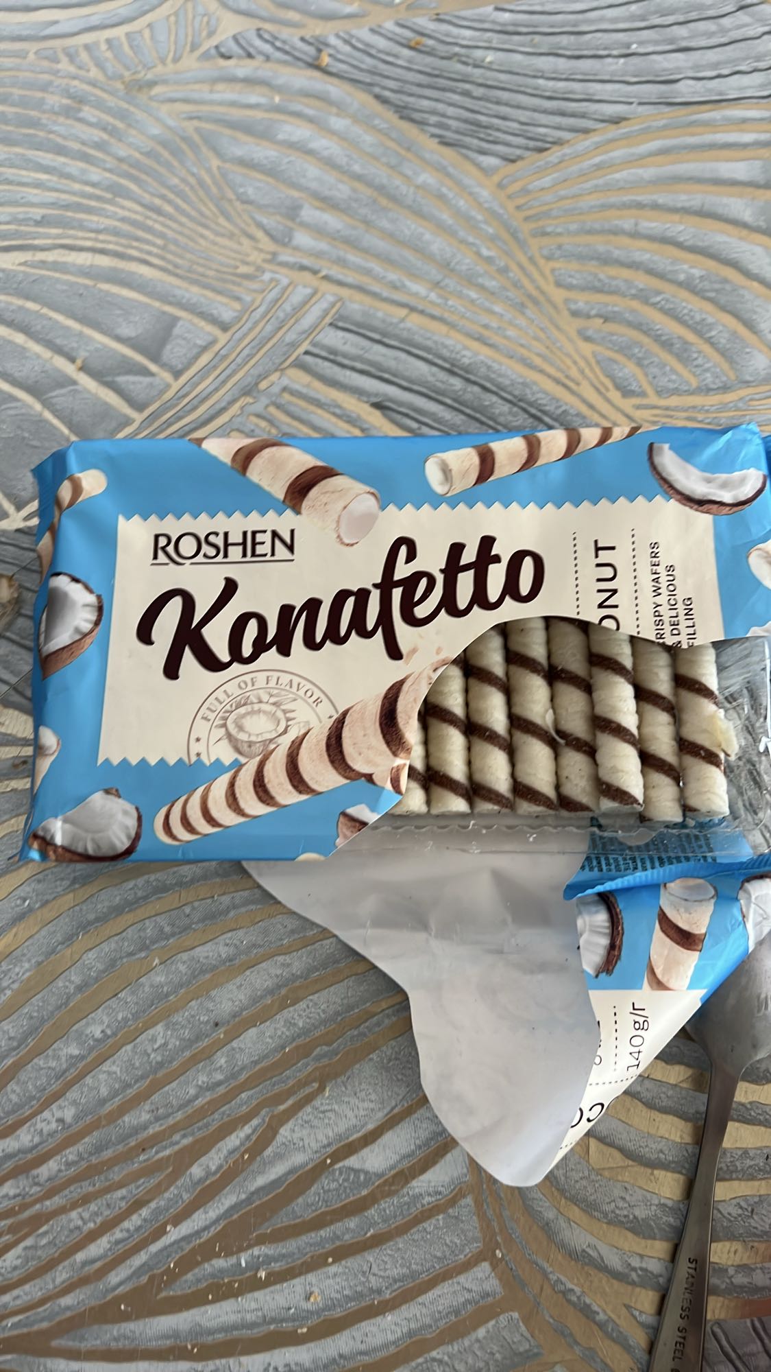 Кокосовые вафли