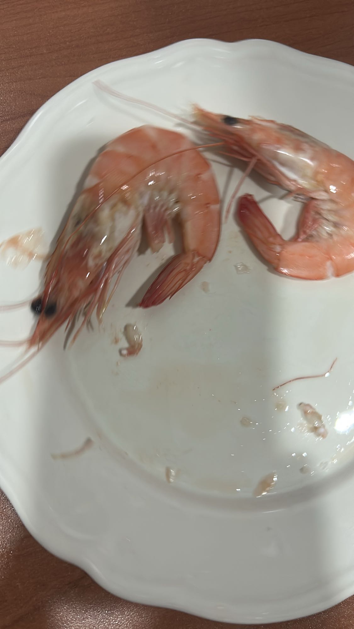 gambas cocidas