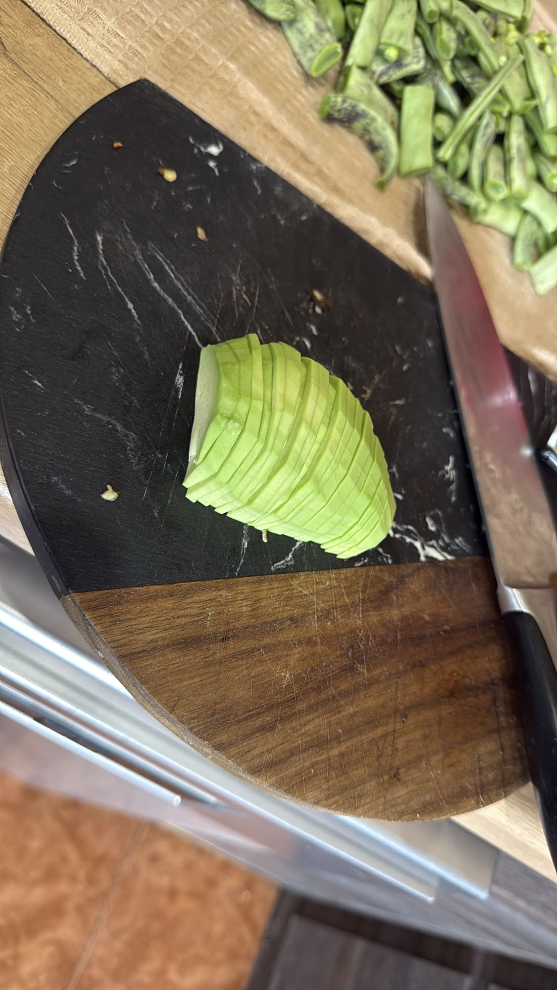 Avocado and Green Beans