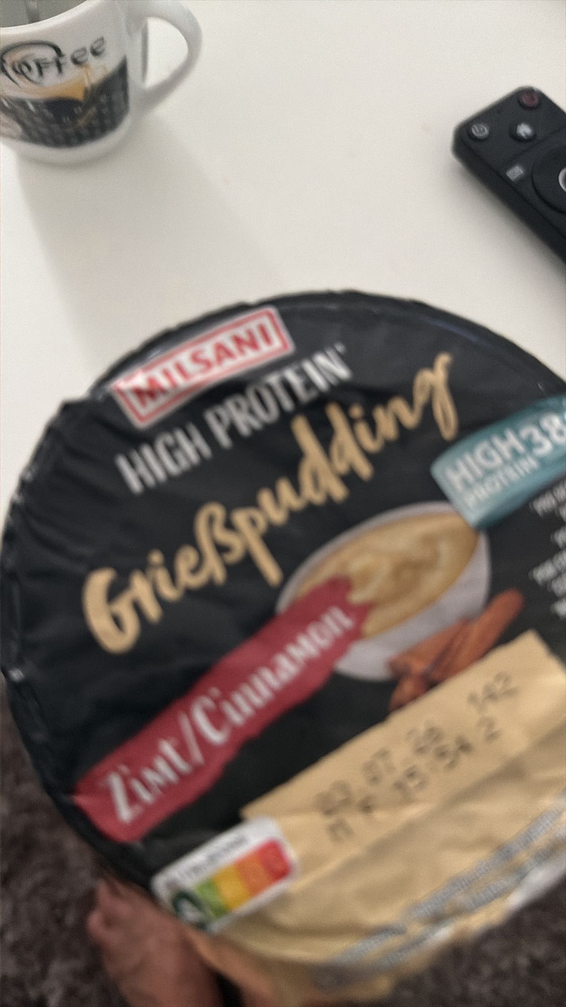 Protein-Grießpudding