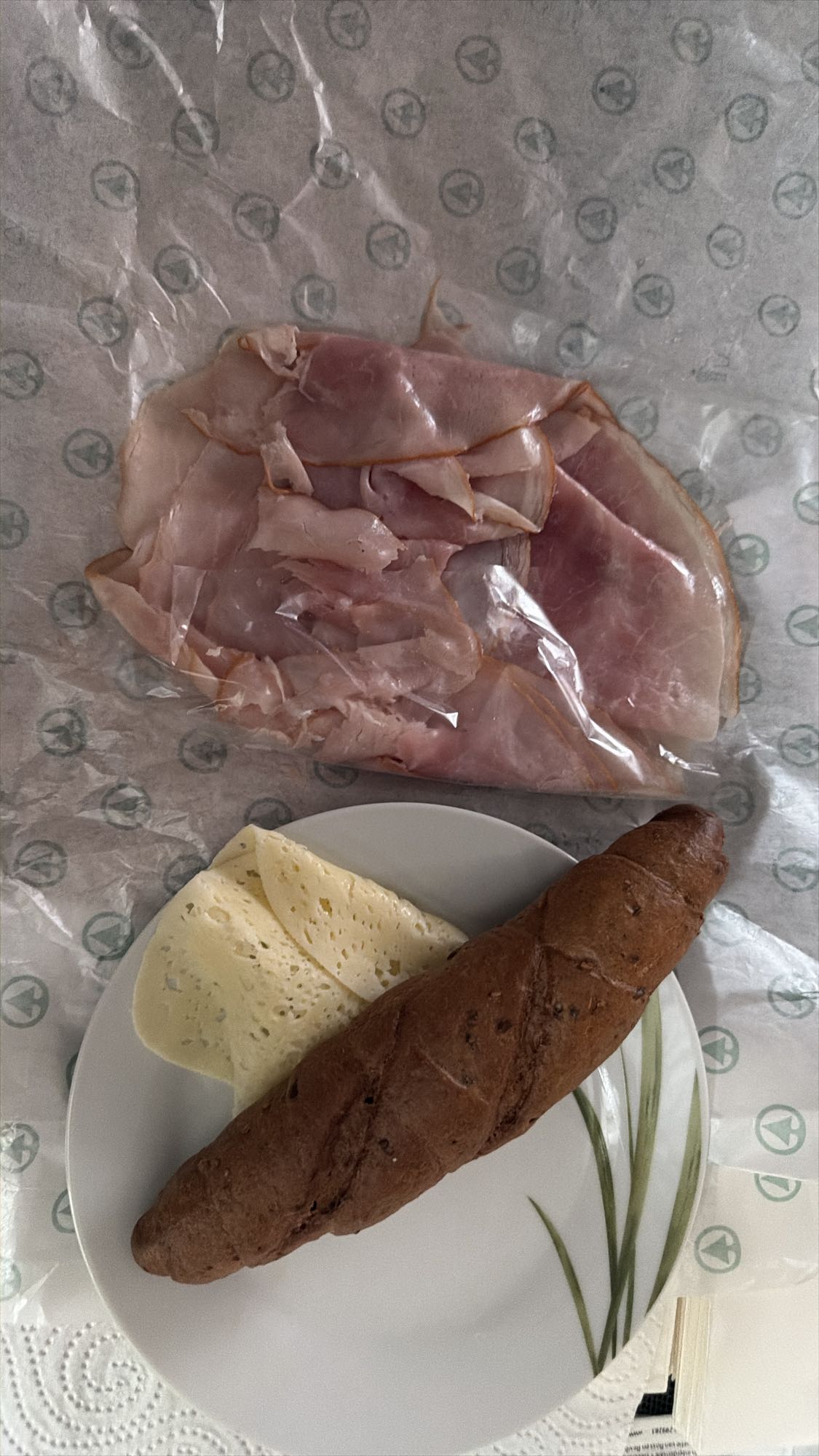 Schinken-Käse-Croissant