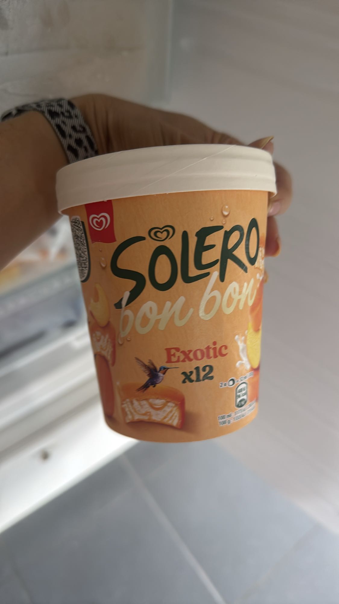 Exotisch ijsbonbons