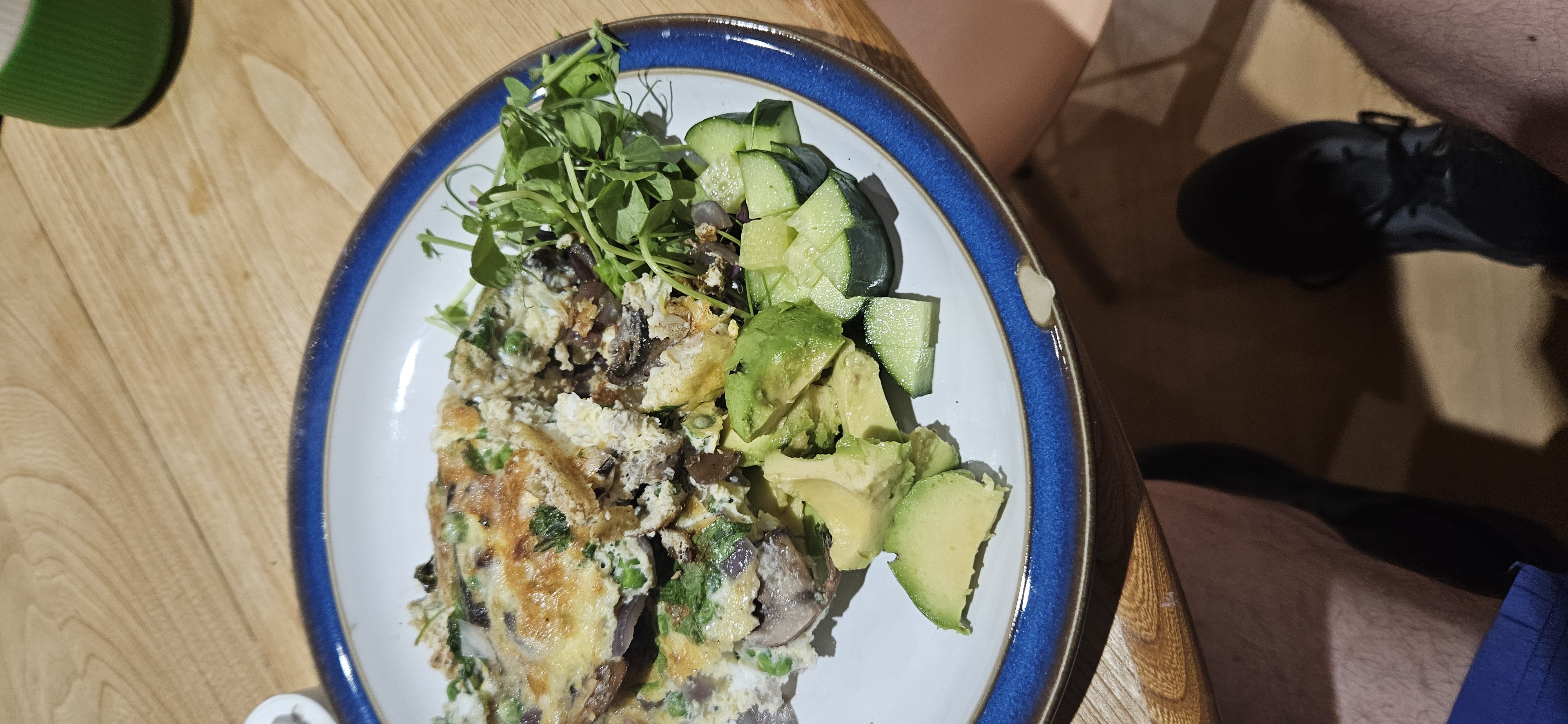 Veggie Omelette Plate